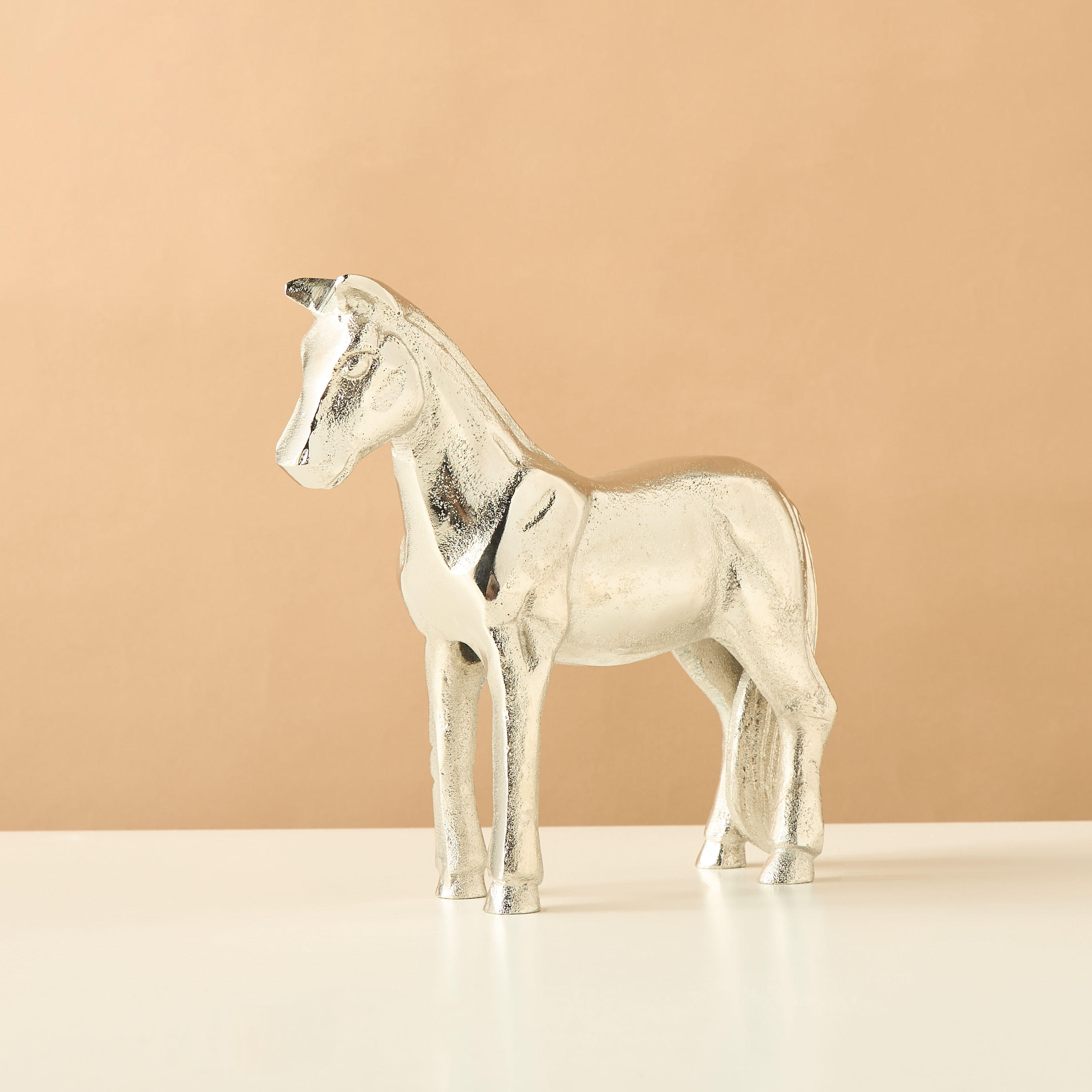 تمثال حصان ديكور من الألومنيوم-household-decor-decorativeobjectsandsculptures-image-3