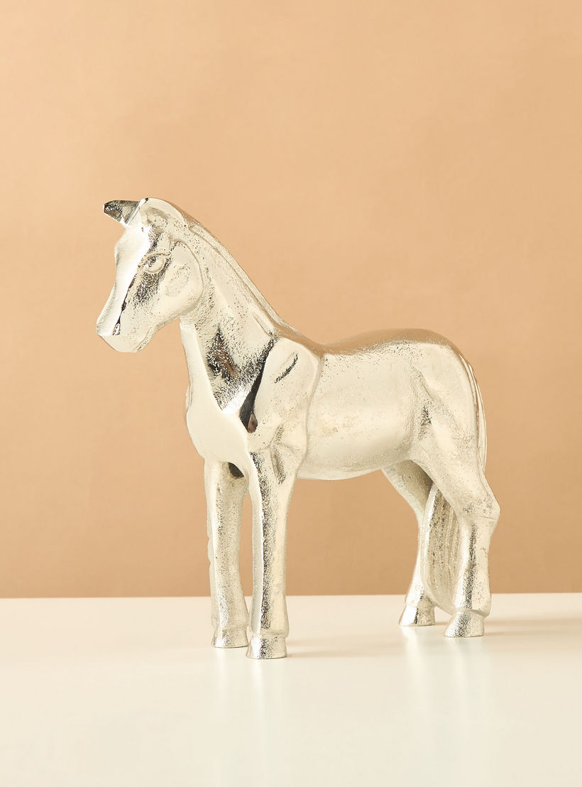 تمثال حصان ديكور من الألومنيوم-household-decor-decorativeobjectsandsculptures-image-3