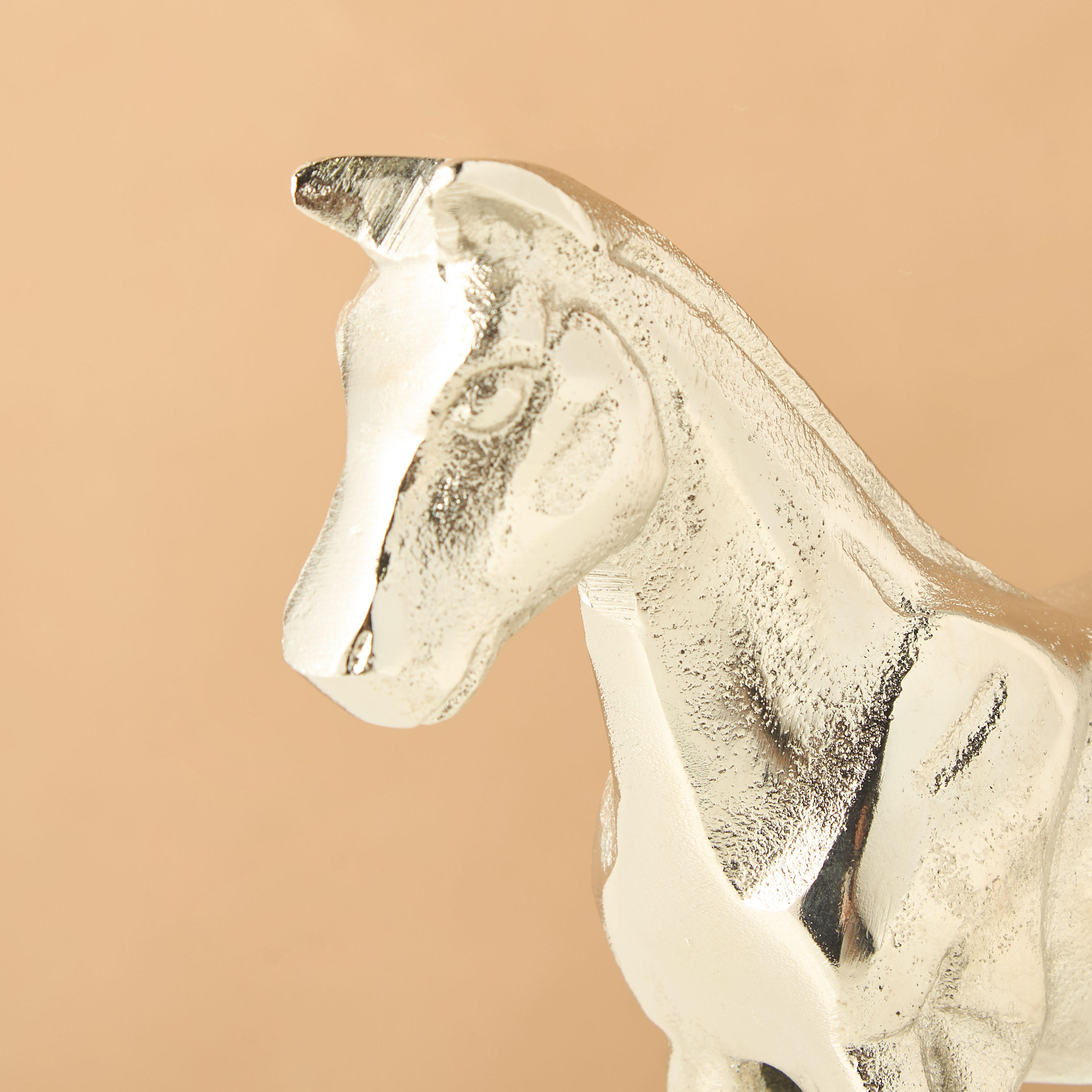 Decorative Aluminium Horse Sculpture-household-decor-decorativeobjectsandsculptures-image-4