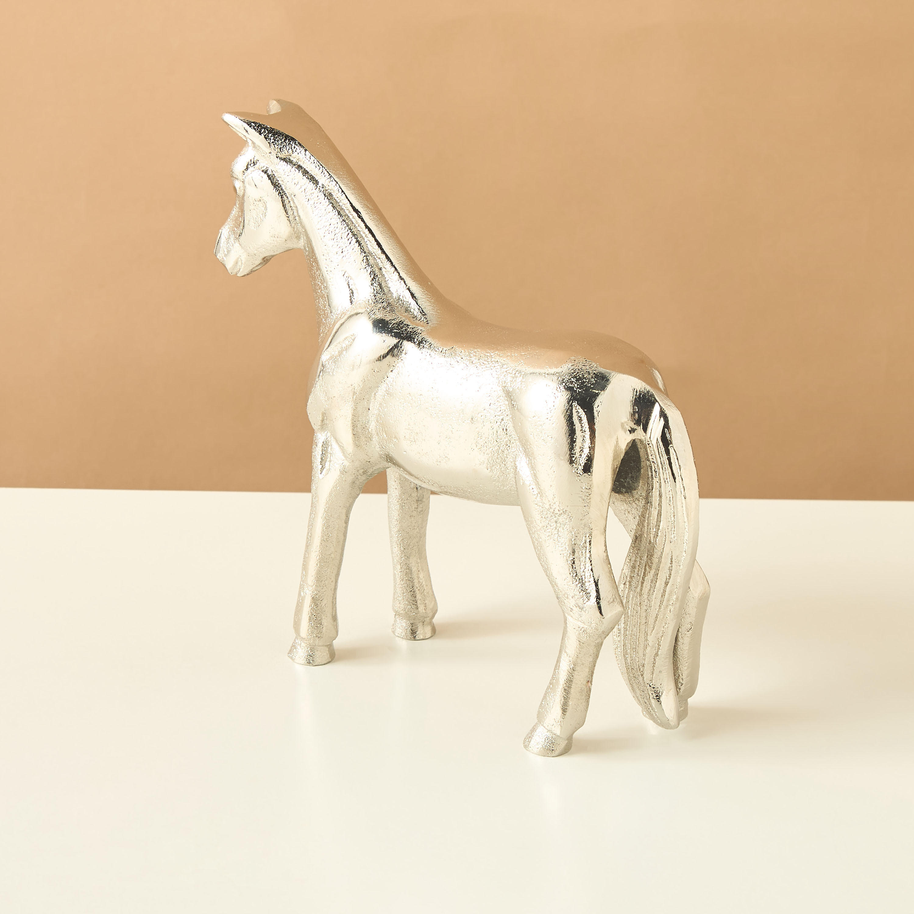 Decorative Aluminium Horse Sculpture-household-decor-decorativeobjectsandsculptures-image-5