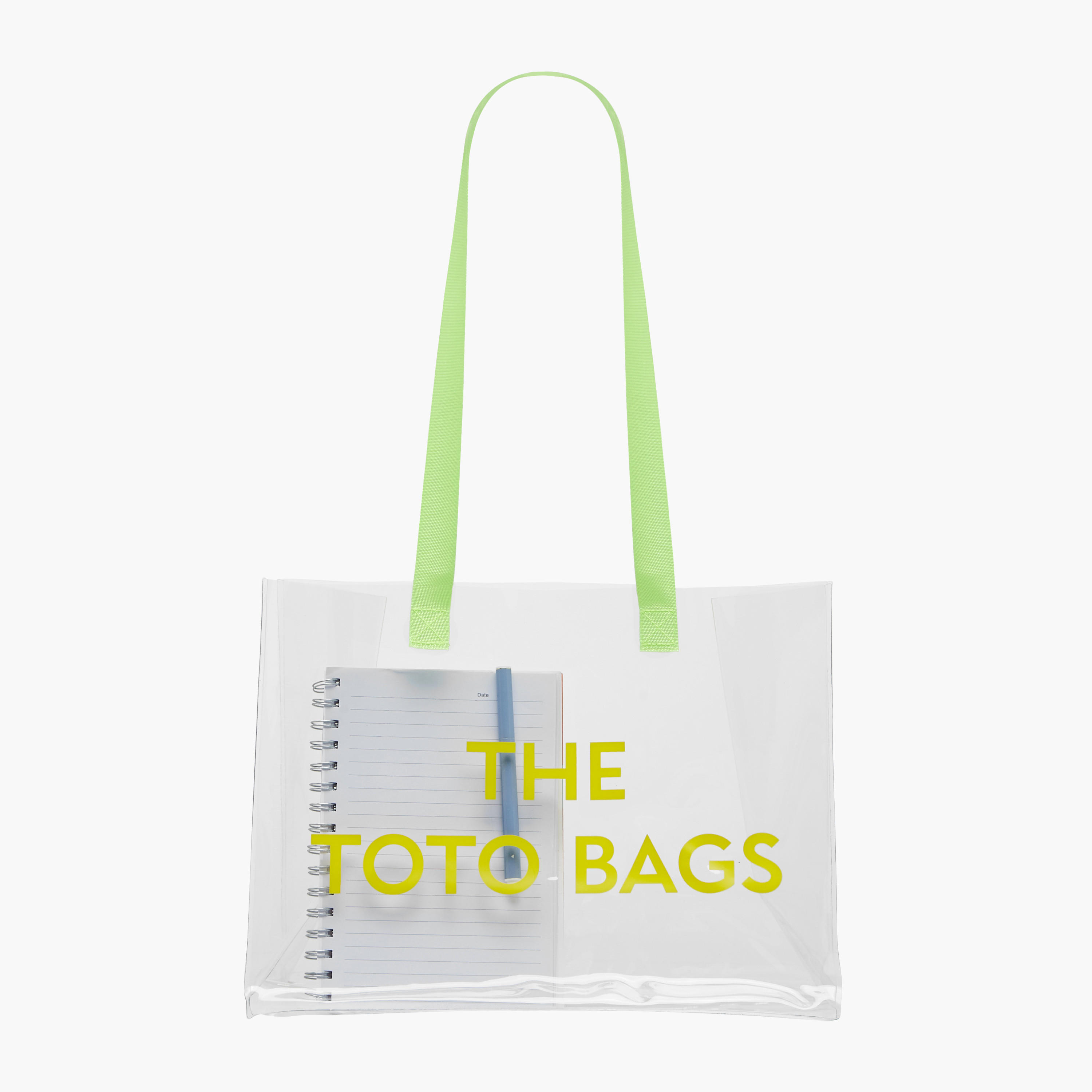 Syloon Printed Transparent Shopper Bag with Double Handles - 36x16x27 cms-women-bagsandwallets-handbags-image-2