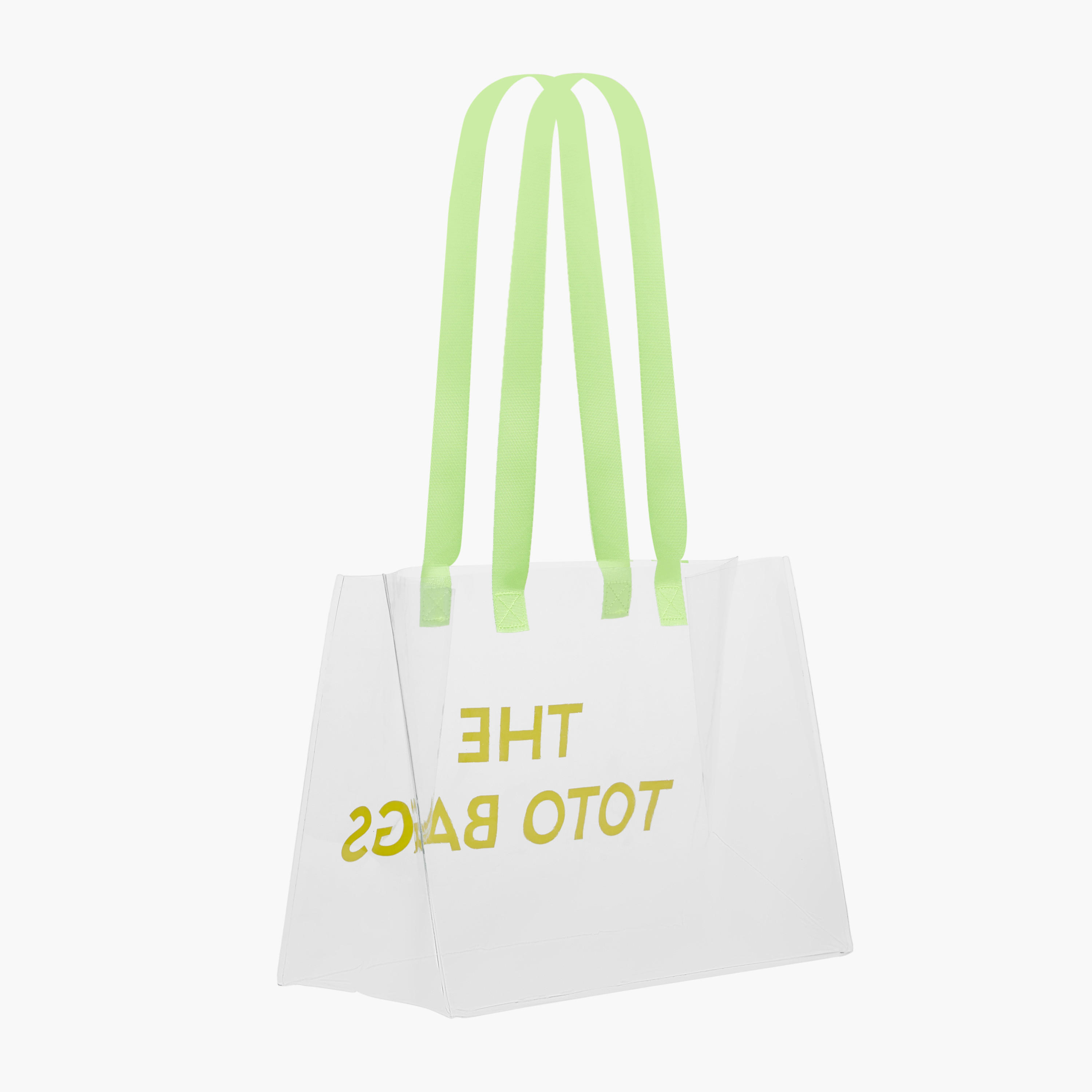 Syloon Printed Transparent Shopper Bag with Double Handles - 36x16x27 cms-women-bagsandwallets-handbags-image-3