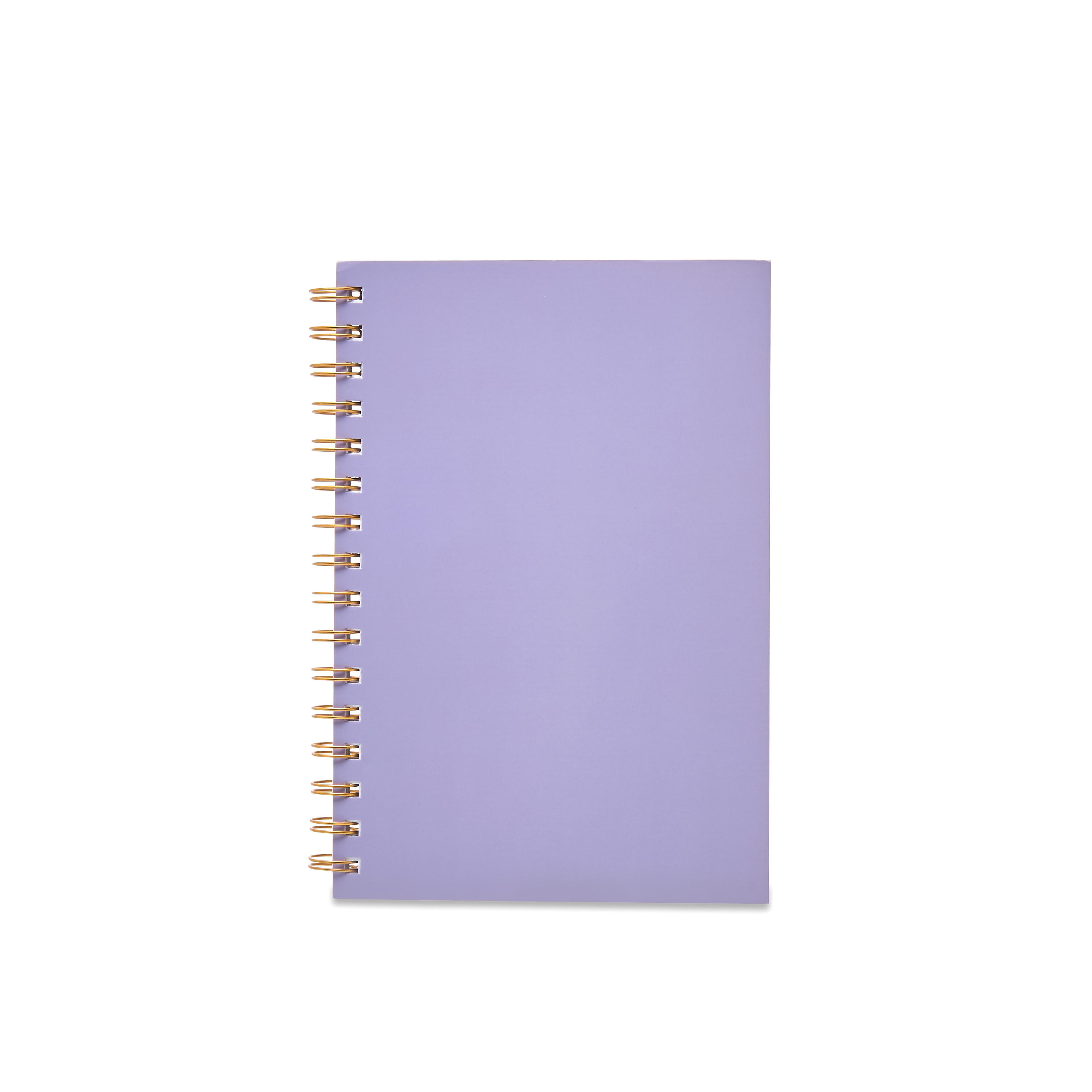 Syloon Solid 100-Sheet Ruled Spiral A5 Notebook-school-stationery-notebooks-image-1