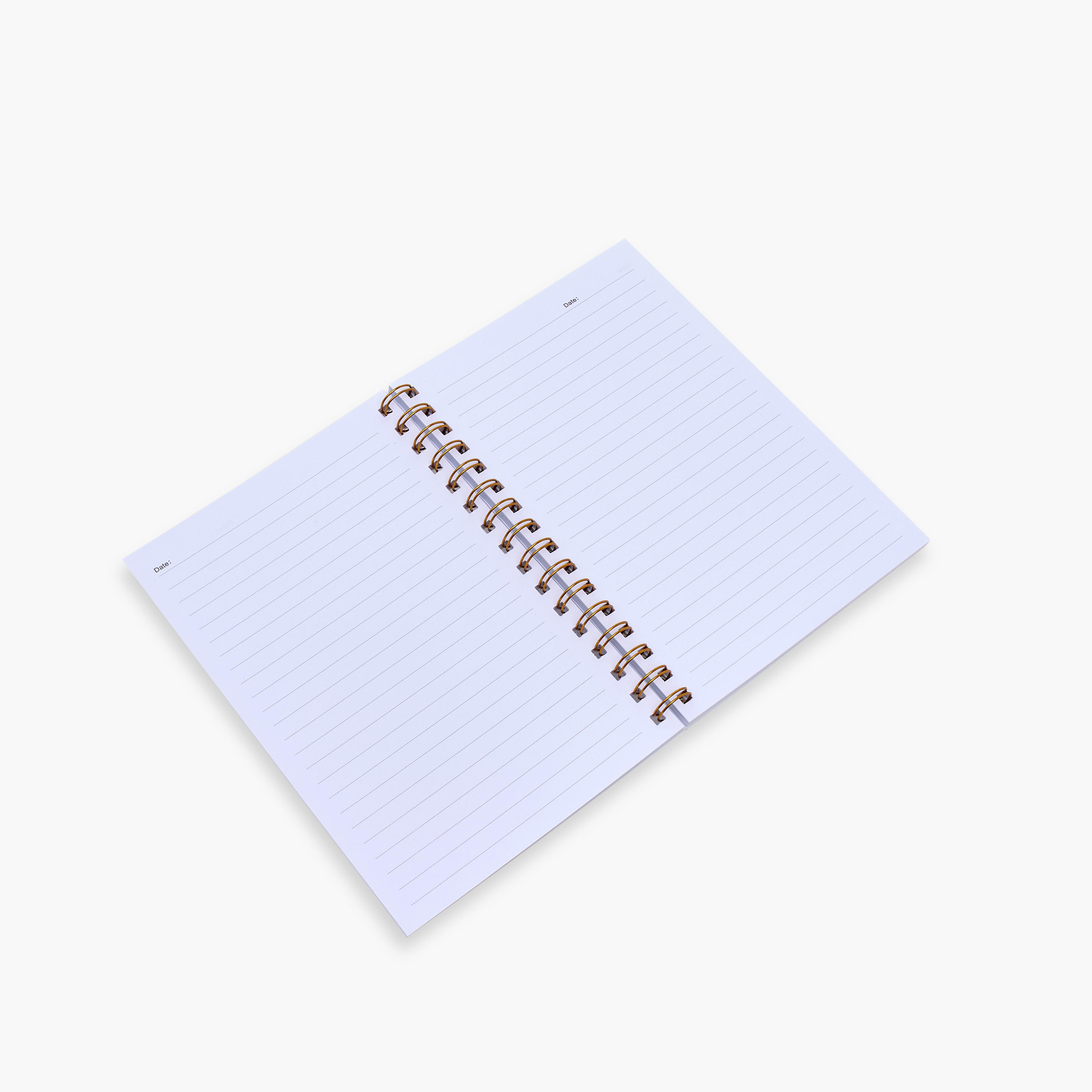 Syloon Solid 100-Sheet Ruled Spiral A5 Notebook-school-stationery-notebooks-image-3