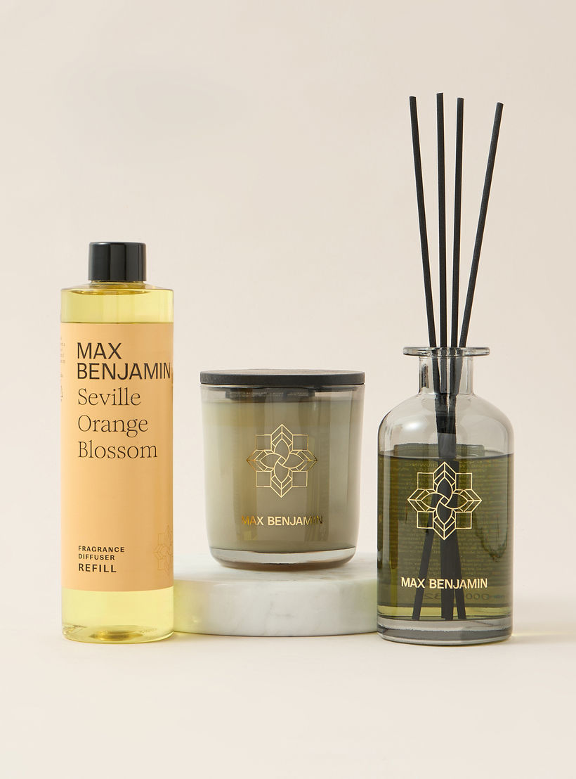 Max Benjamin Seville Orange Blossom Scented Reed Diffuser Refill - 300 ml-household-homefragrance-reeddiffusers-image-4