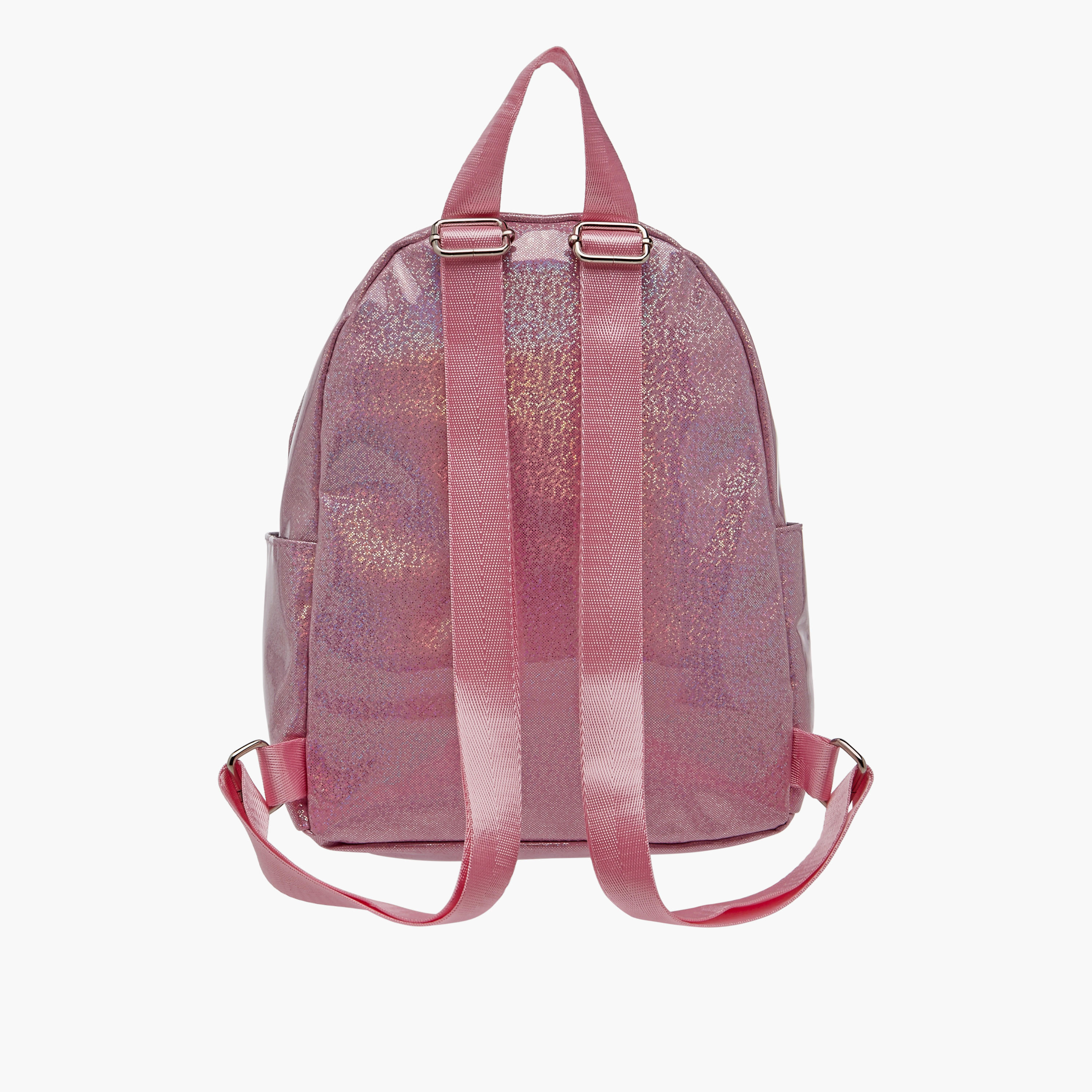 icon Sequinned Backpack with Adjustable Straps - 29x23x11 cms-school-bagsandbackpacks-backpacks-image-3