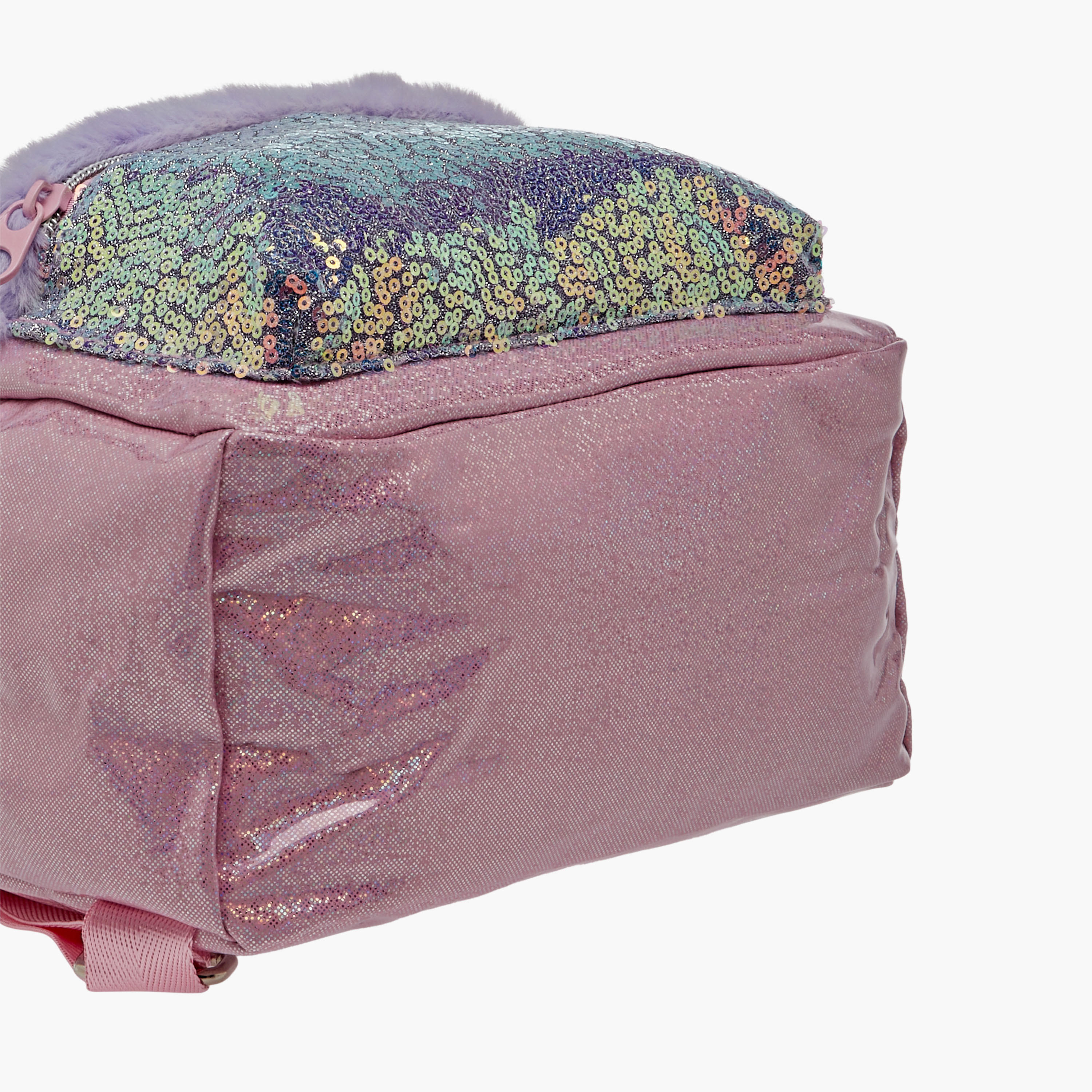 icon Sequinned Backpack with Adjustable Straps - 29x23x11 cms-school-bagsandbackpacks-backpacks-image-6
