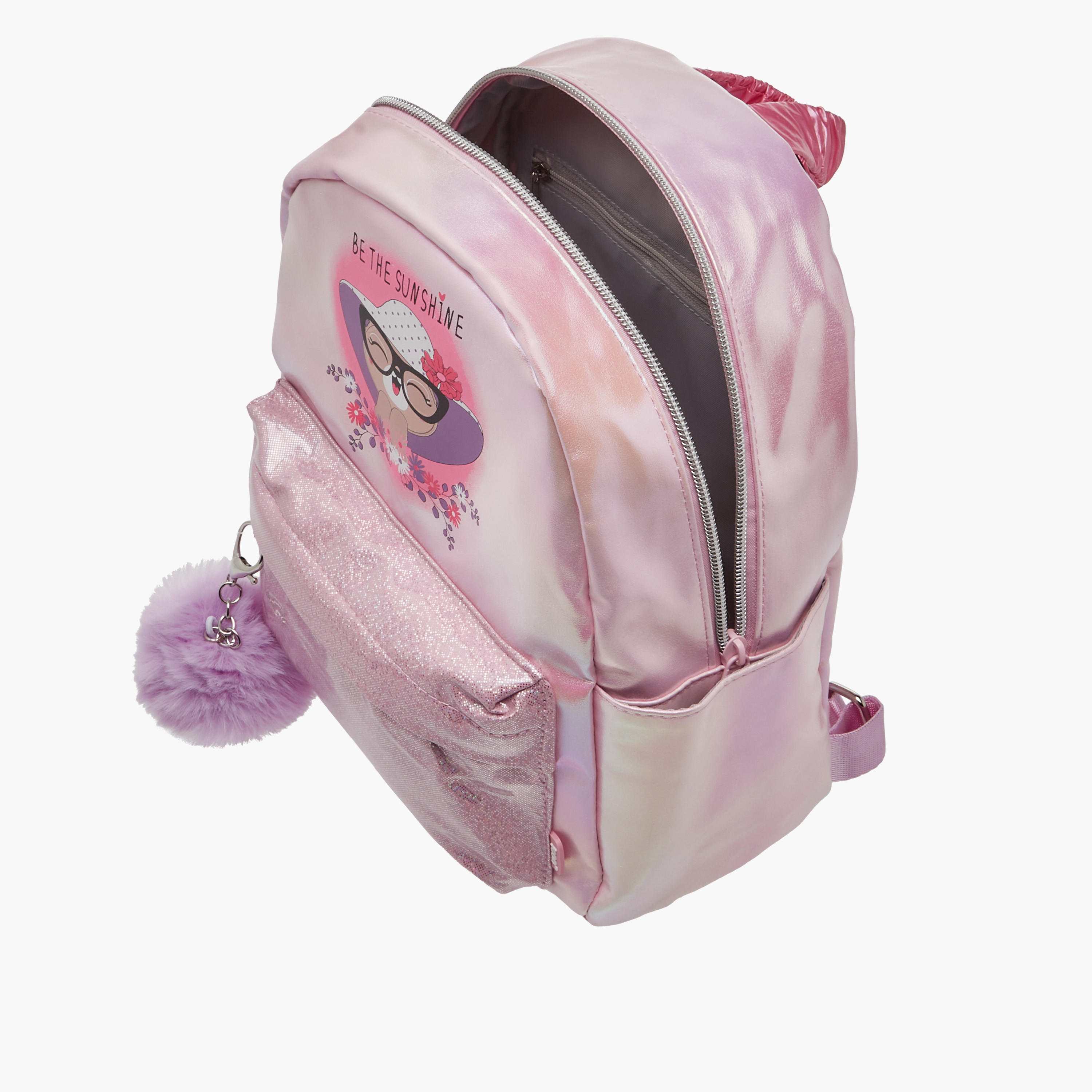 icon Graphic Print Backpack with Adjustable Straps - 29x23x11 cms-school-bagsandbackpacks-backpacks-image-7