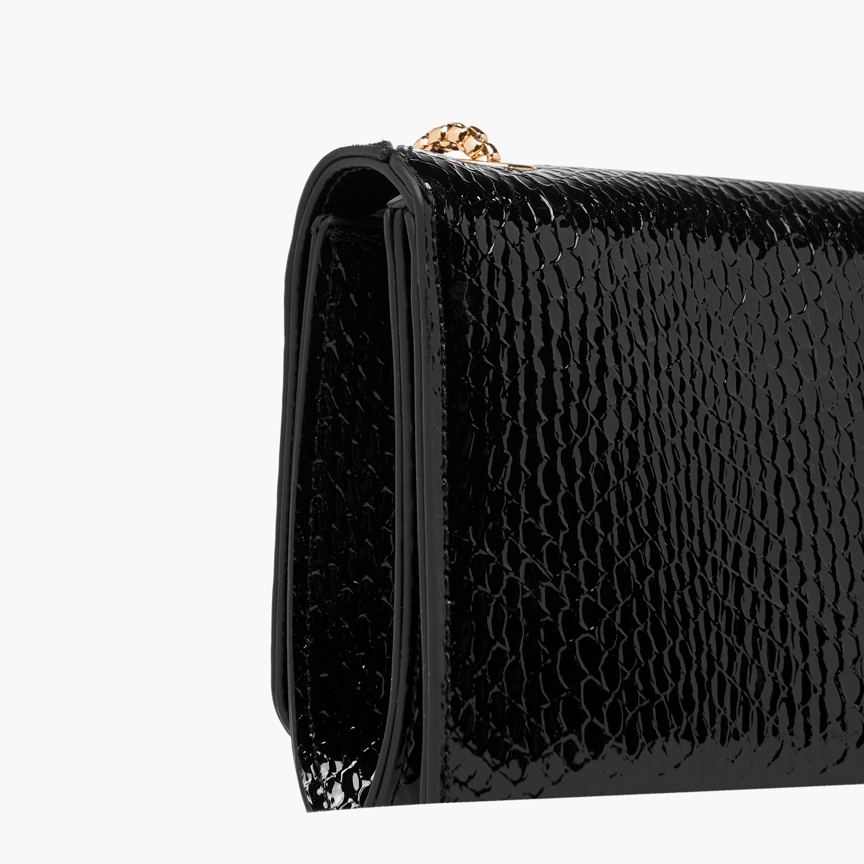 Celeste Textured Clutch with Chain Strap-women-bagsandwallets-wallets-image-5