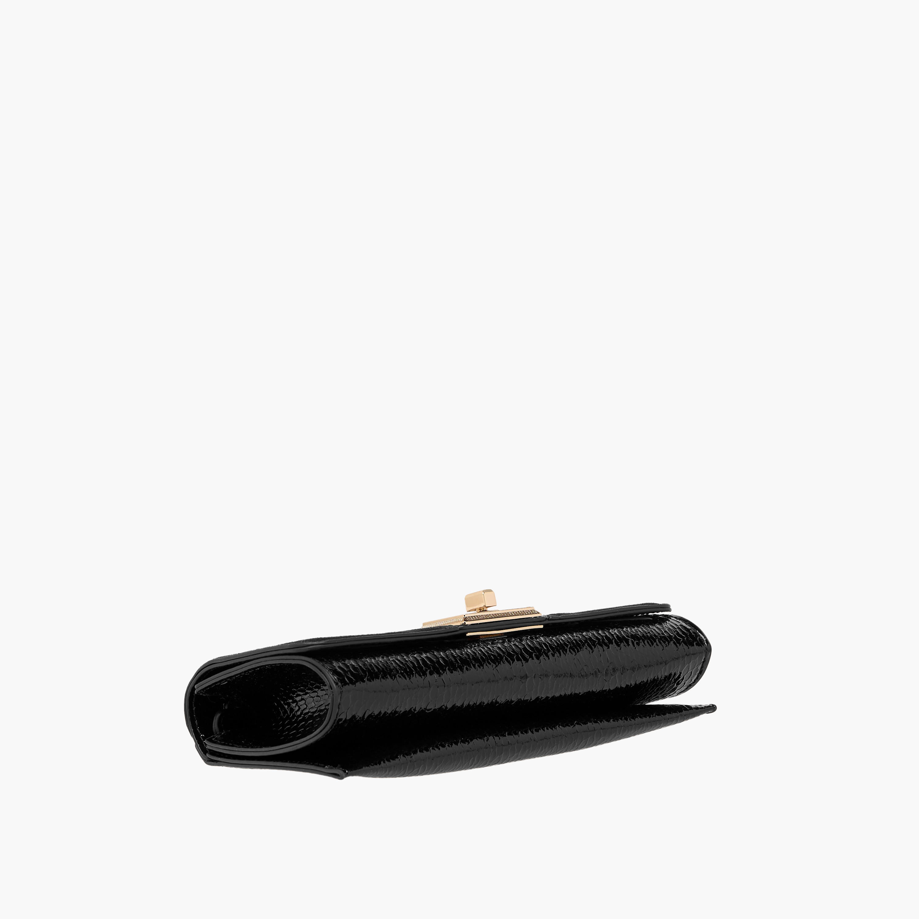 Celeste Textured Clutch with Chain Strap-women-bagsandwallets-wallets-image-6