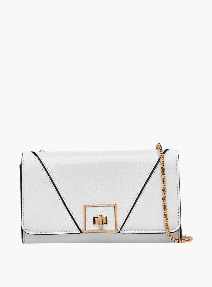 شنطة كلاتش بارزة الملمس بحزام سلسلة من سيليست-women-bagsandwallets-wallets-image-1
