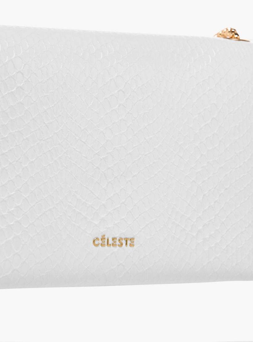 شنطة كلاتش بارزة الملمس بحزام سلسلة من سيليست-women-bagsandwallets-wallets-image-6