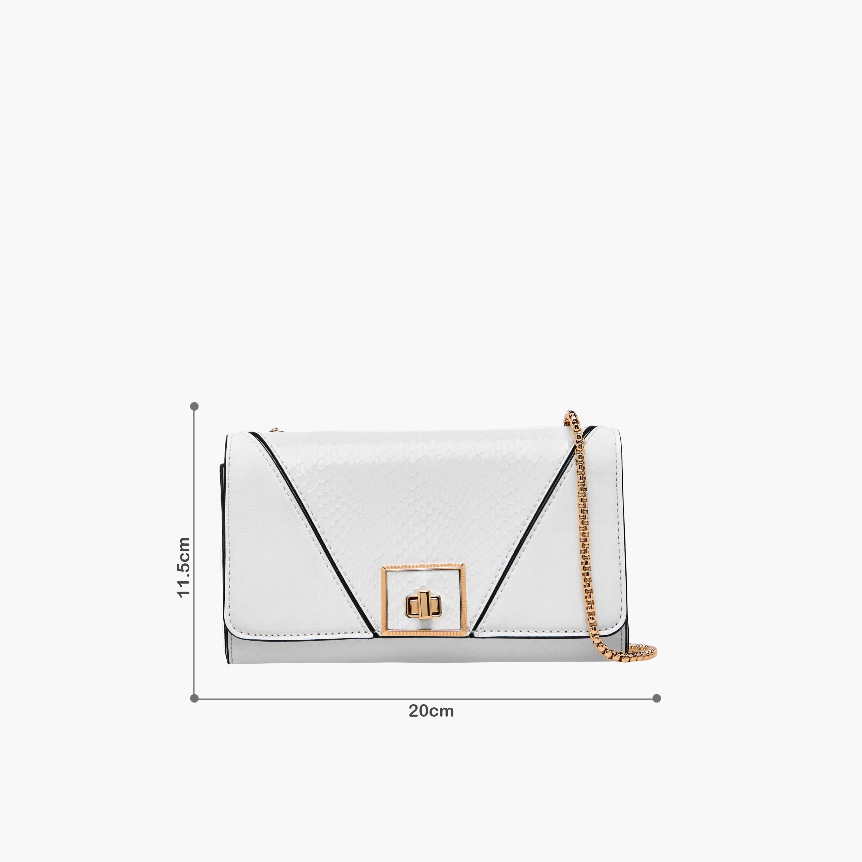 Celeste Textured Clutch with Chain Strap-women-bagsandwallets-wallets-image-9