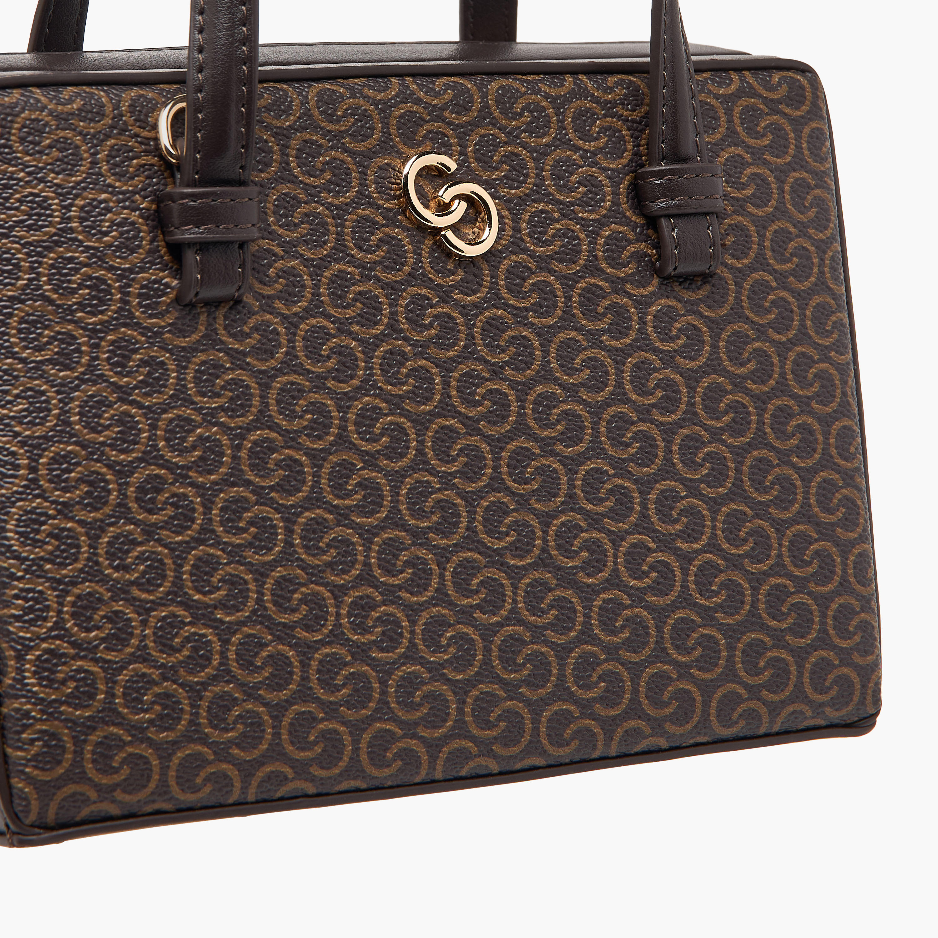 شنطة توتي بطبعات مونوجرام وحزام قابل للفصل وإغلاق مغناطيسي من سيليست-women-bagsandwallets-handbags-image-4