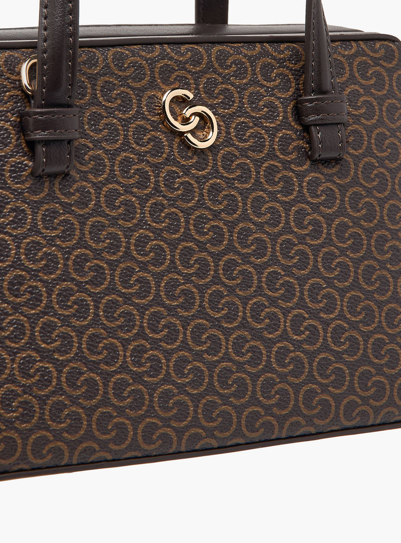 شنطة توتي بطبعات مونوجرام وحزام قابل للفصل وإغلاق مغناطيسي من سيليست-women-bagsandwallets-handbags-image-4