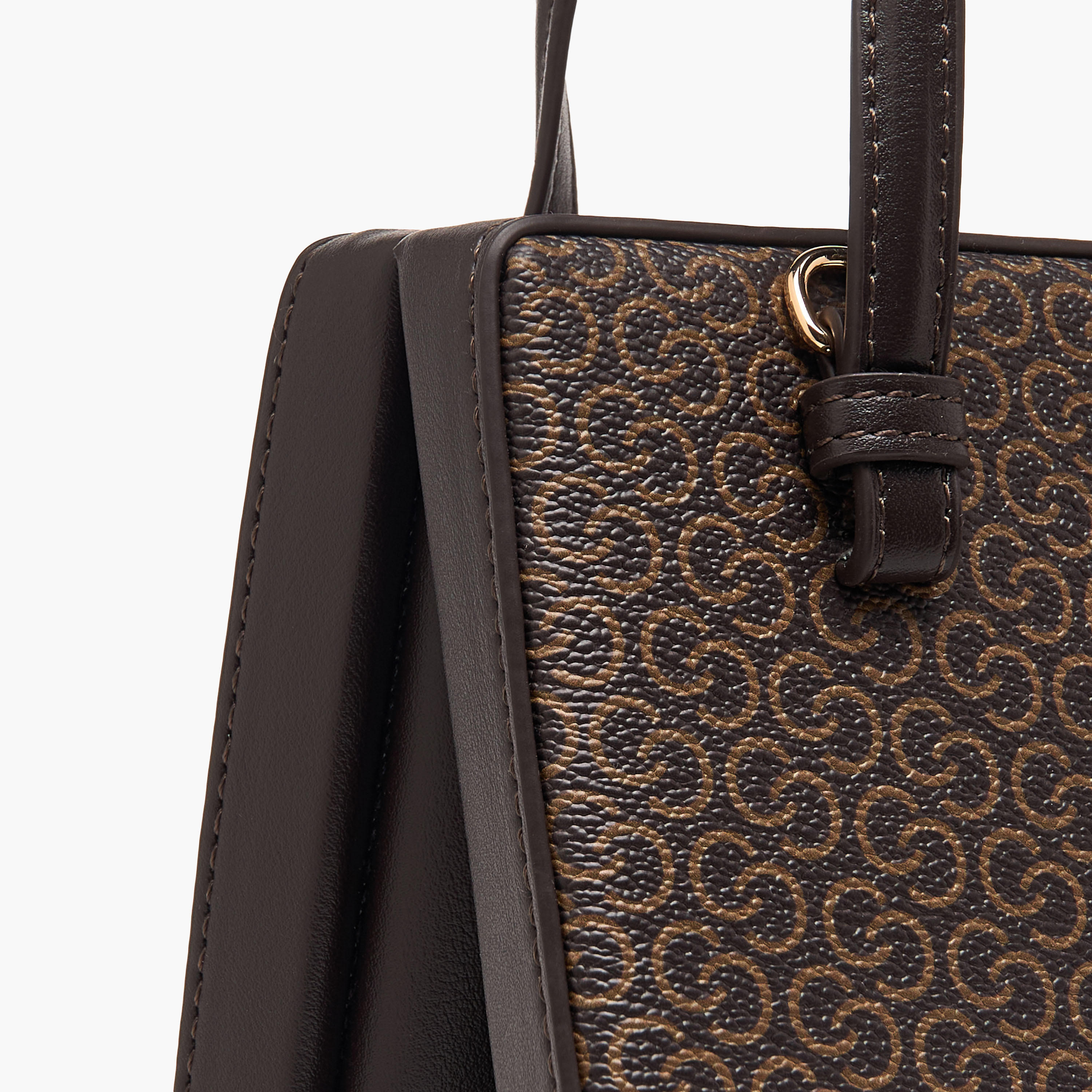Celeste Monogram Print Tote Bag with Detachable Strap and Magnetic Closure-women-bagsandwallets-handbags-image-5