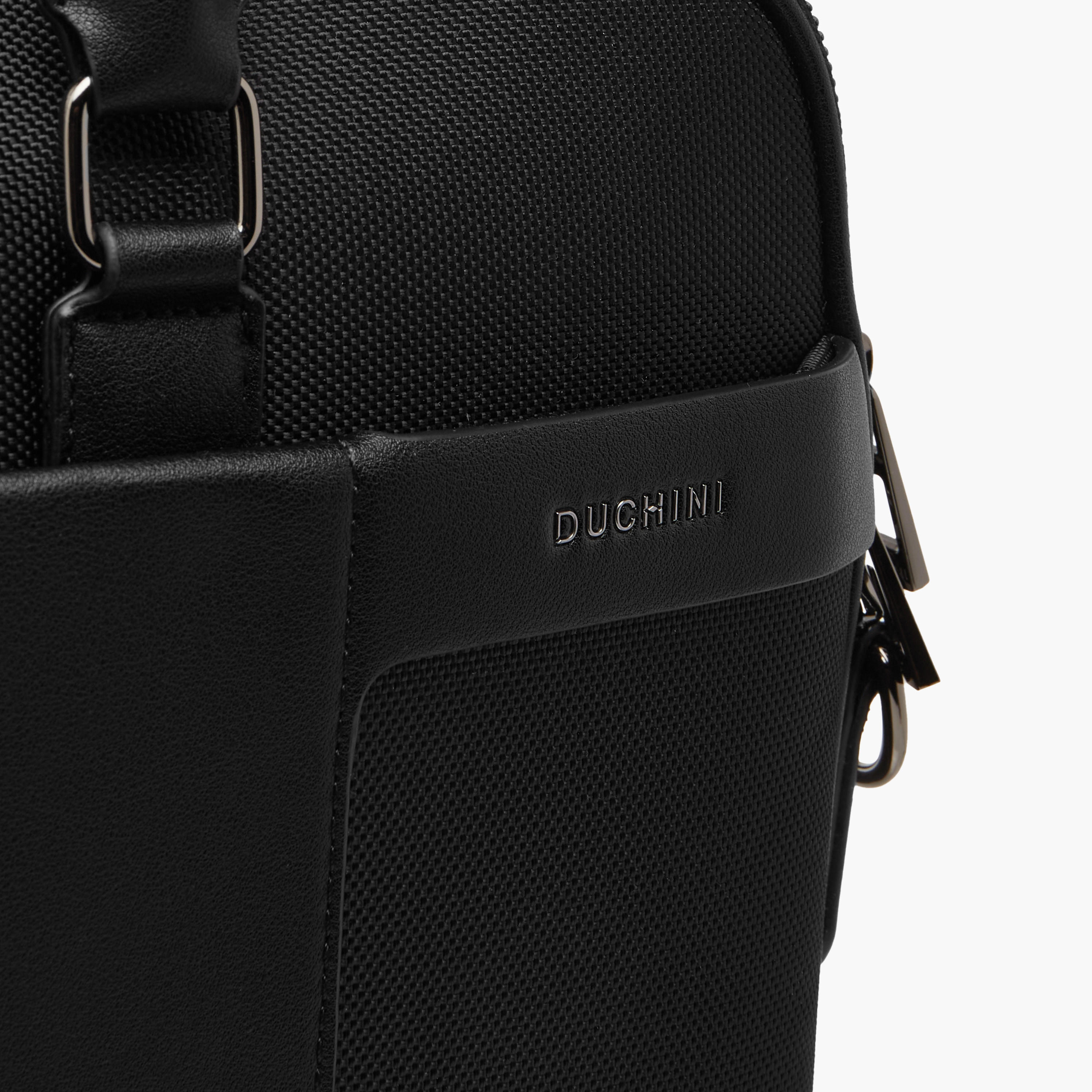شنطة لابتوب بارزة الملمس بمقابض علوية وسحاب إغلاق من دوتشيني-men-bags-image-4