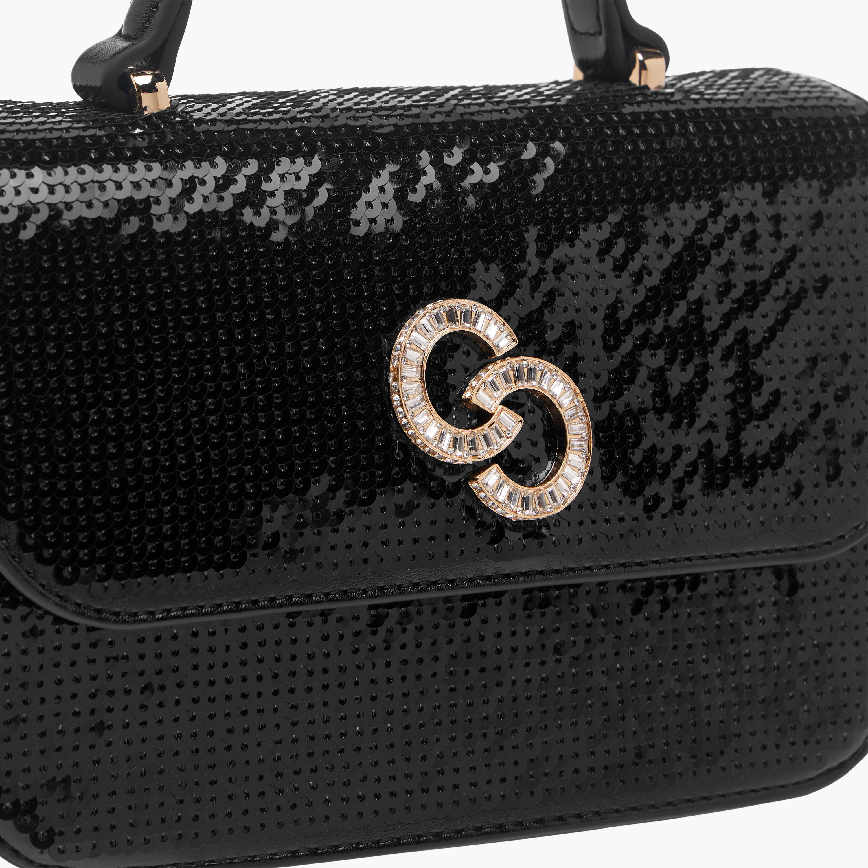 Celeste Sequinned Satchel Bag with Handle and Detachable Strap-women-bagsandwallets-handbags-image-4