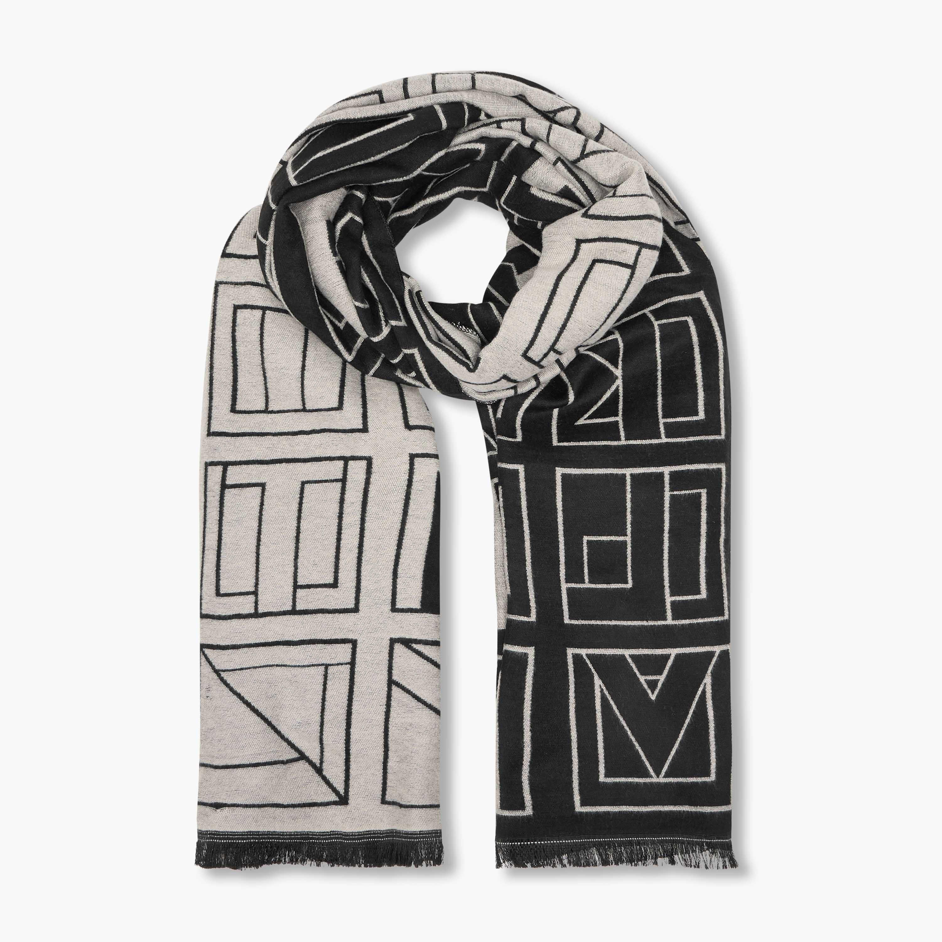Zora Scarf Winter Geometric Print Multicolour-women-clothingaccessories-scarves-image-1