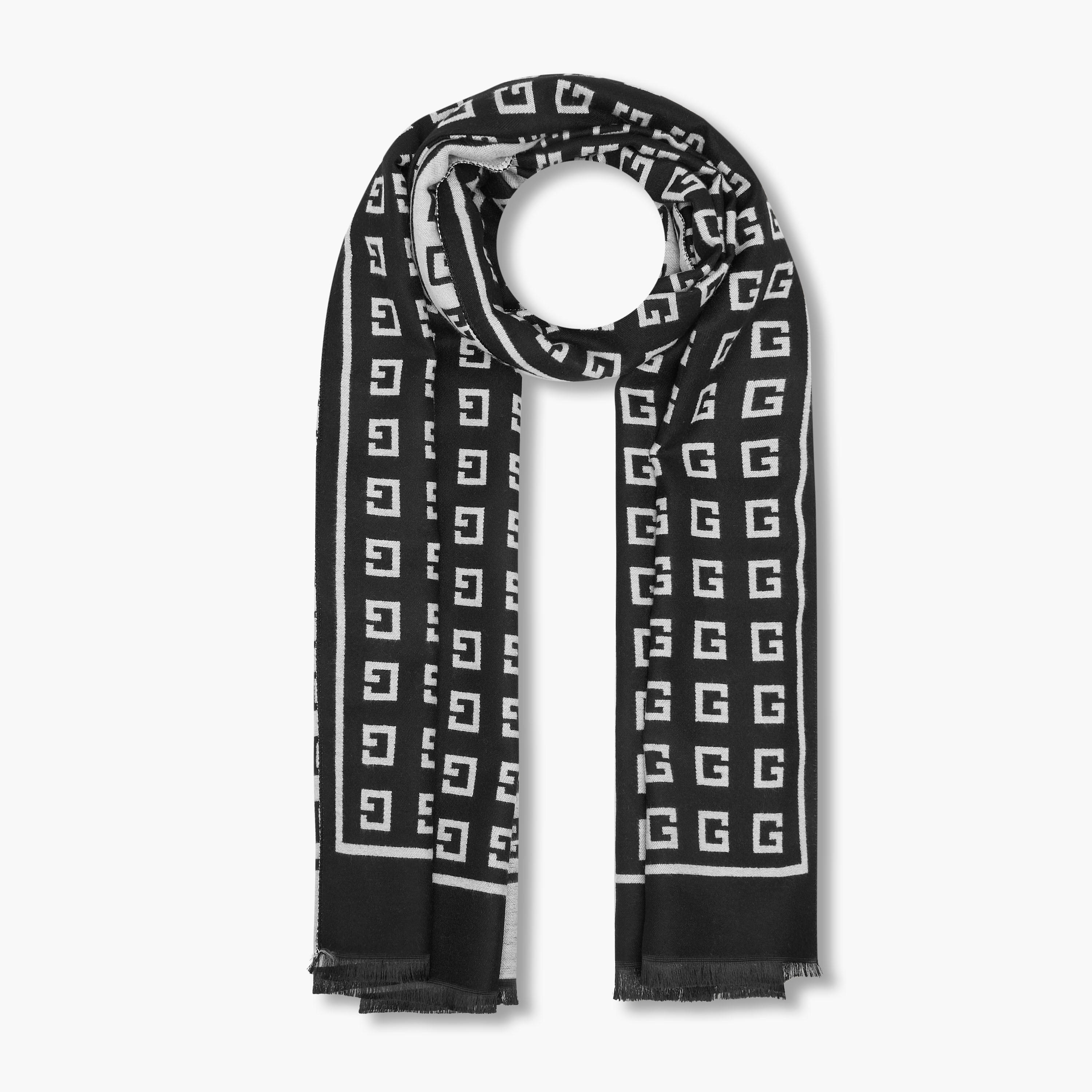 Zora Scarf Winter Monogram Print Multicolour-women-clothingaccessories-scarves-image-1
