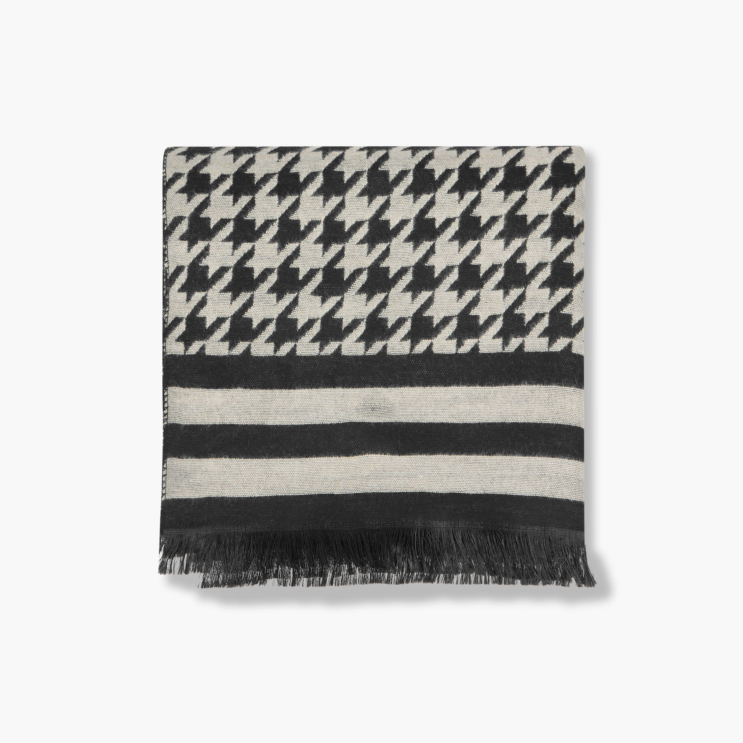 Zora Scarf Winter Houndstooth Print Multicolour-women-clothingaccessories-scarves-image-2