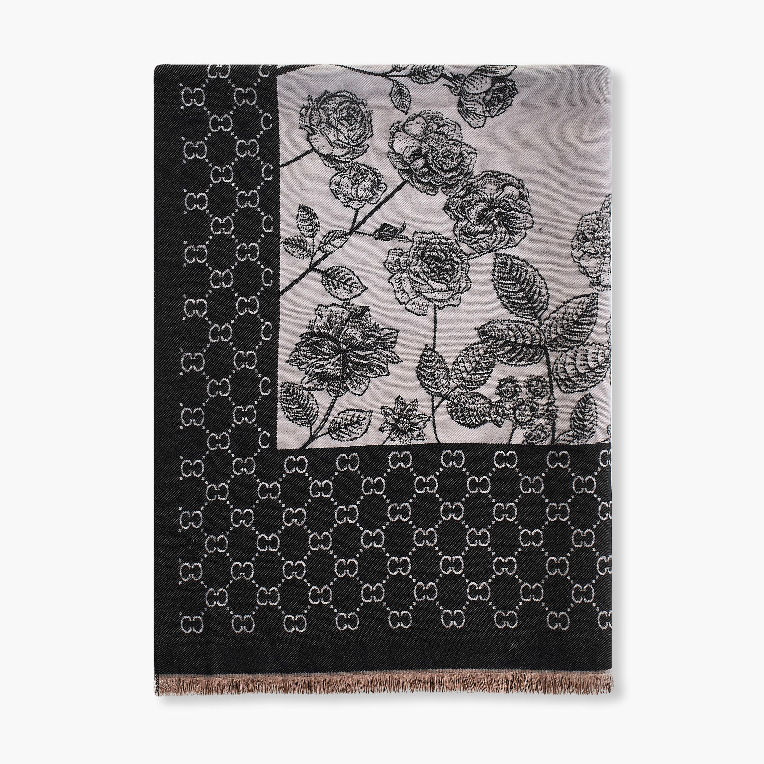 وشاح شتوي بطبعات مونوجرام من زورا-women-clothingaccessories-scarves-image-2
