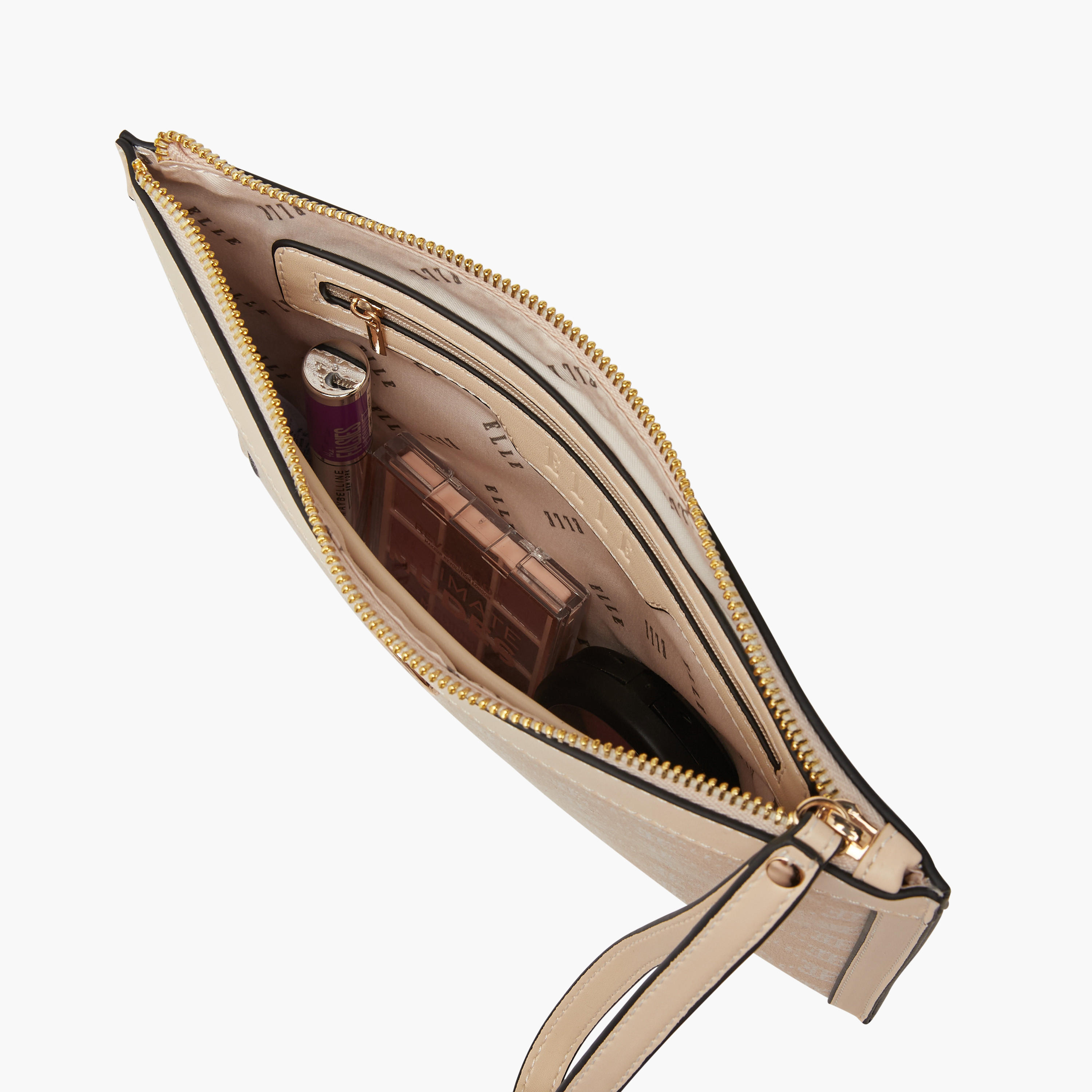 شنطة كروس بودي بارزة الملمس مونوجرام وحزام قابل للتعديل من إيل-women-bagsandwallets-handbags-image-6