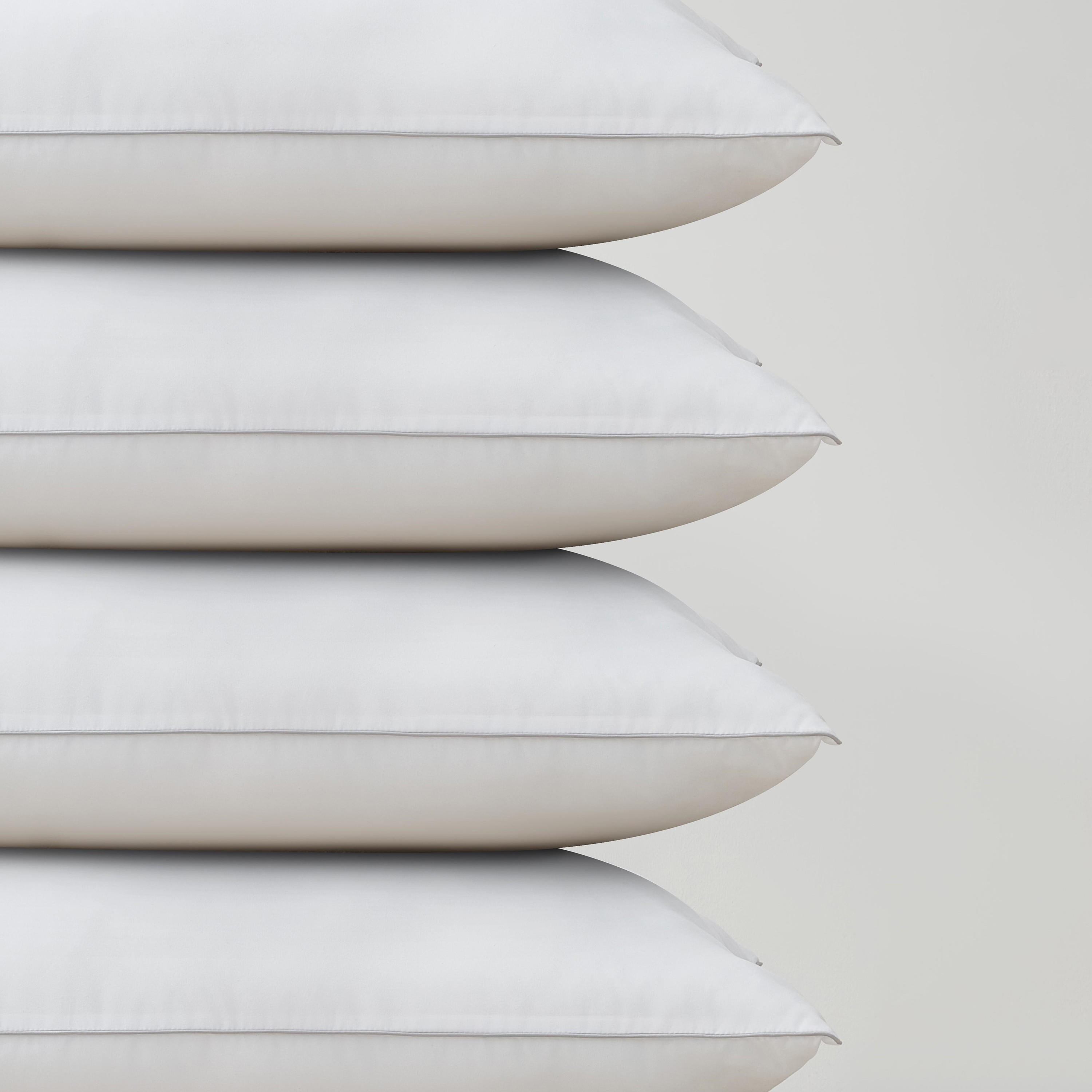 مجموعة وسائد فائقة النعومة 4 قطع من يونيك هوم - 75×50 سم-household-bedding-pillows-image-3