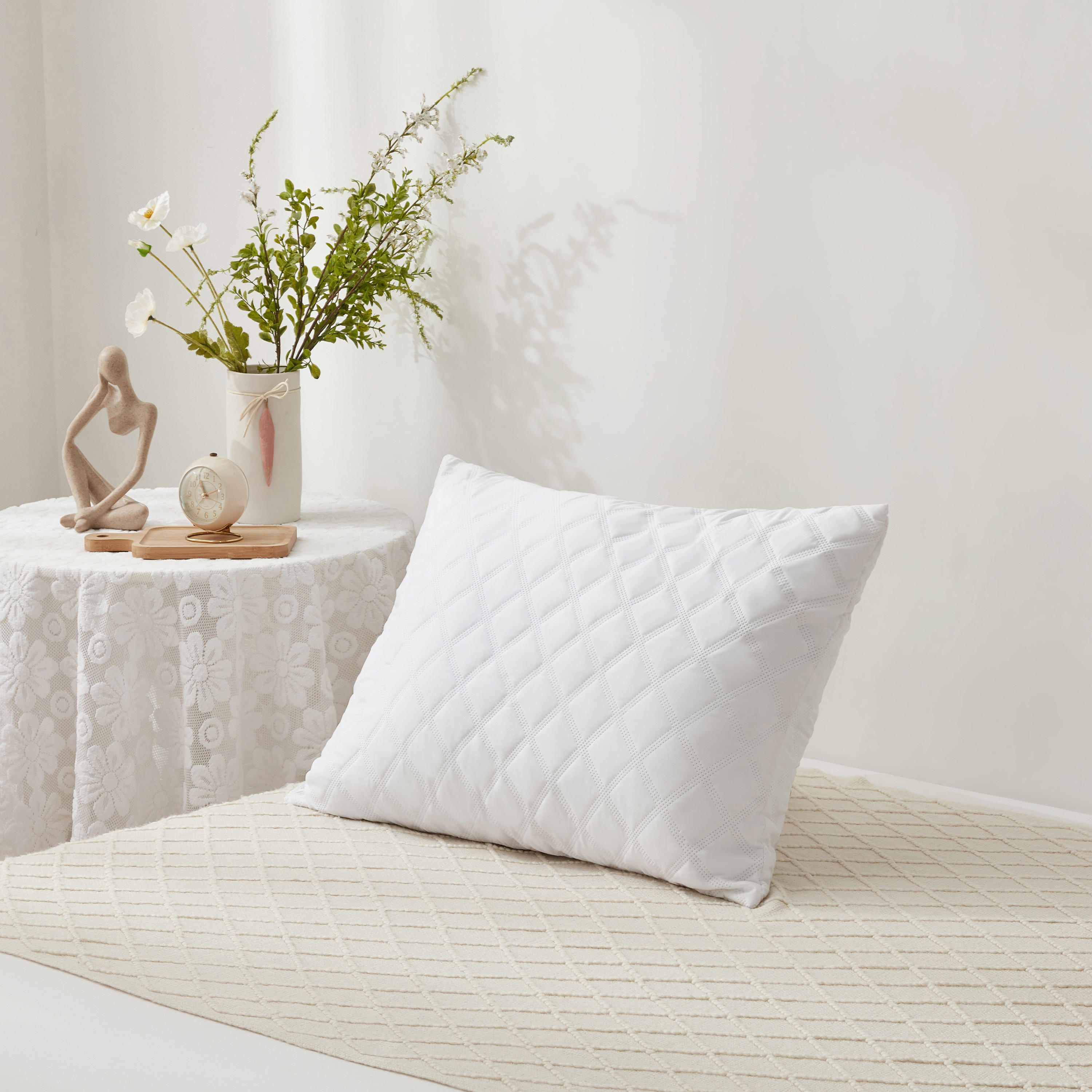 Unique Home 4-Piece Super Sonic High Quality Pillow Set - 50x70 cms-household-bedding-pillows-image-1