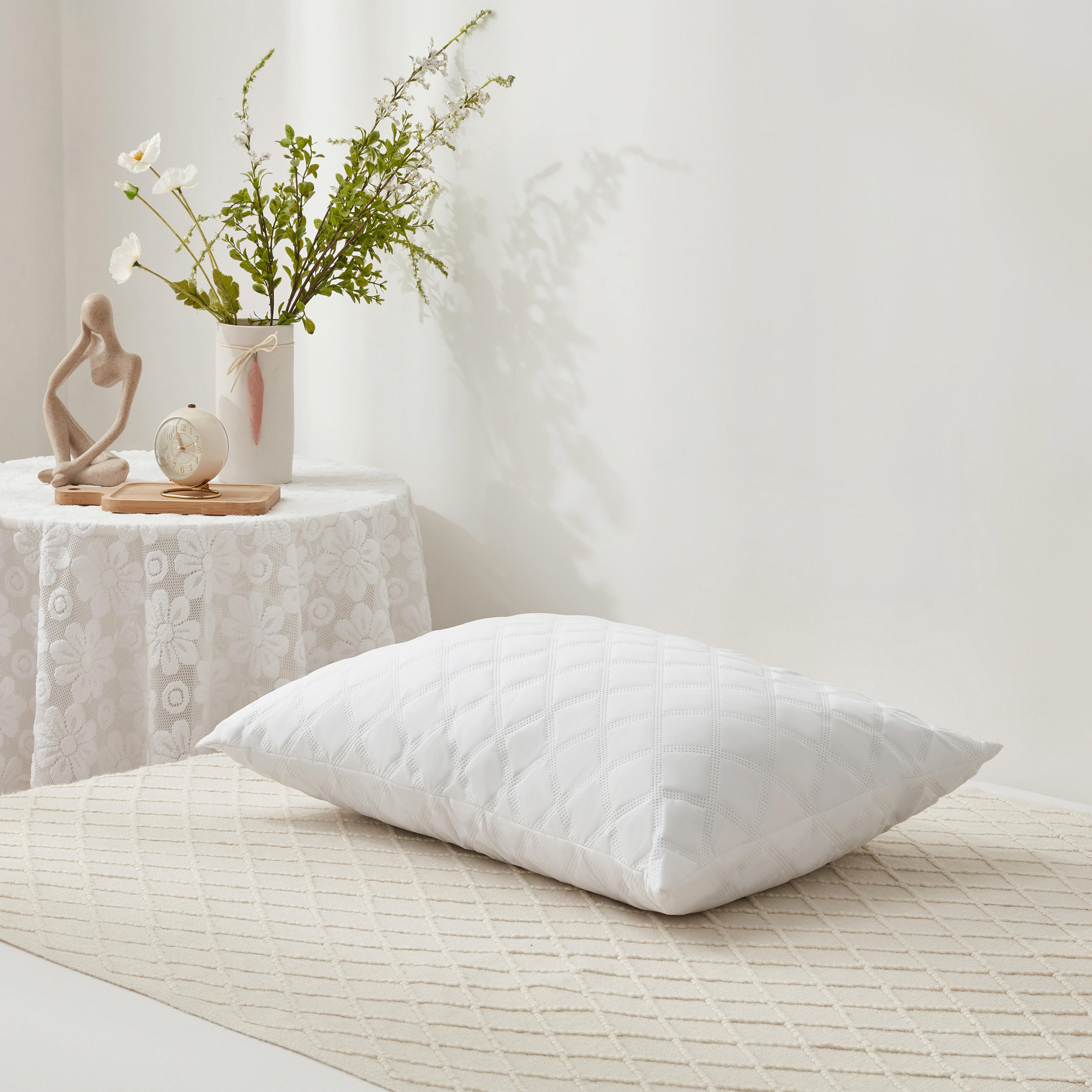 Unique Home 4-Piece Super Sonic High Quality Pillow Set - 50x70 cms-household-bedding-pillows-image-3
