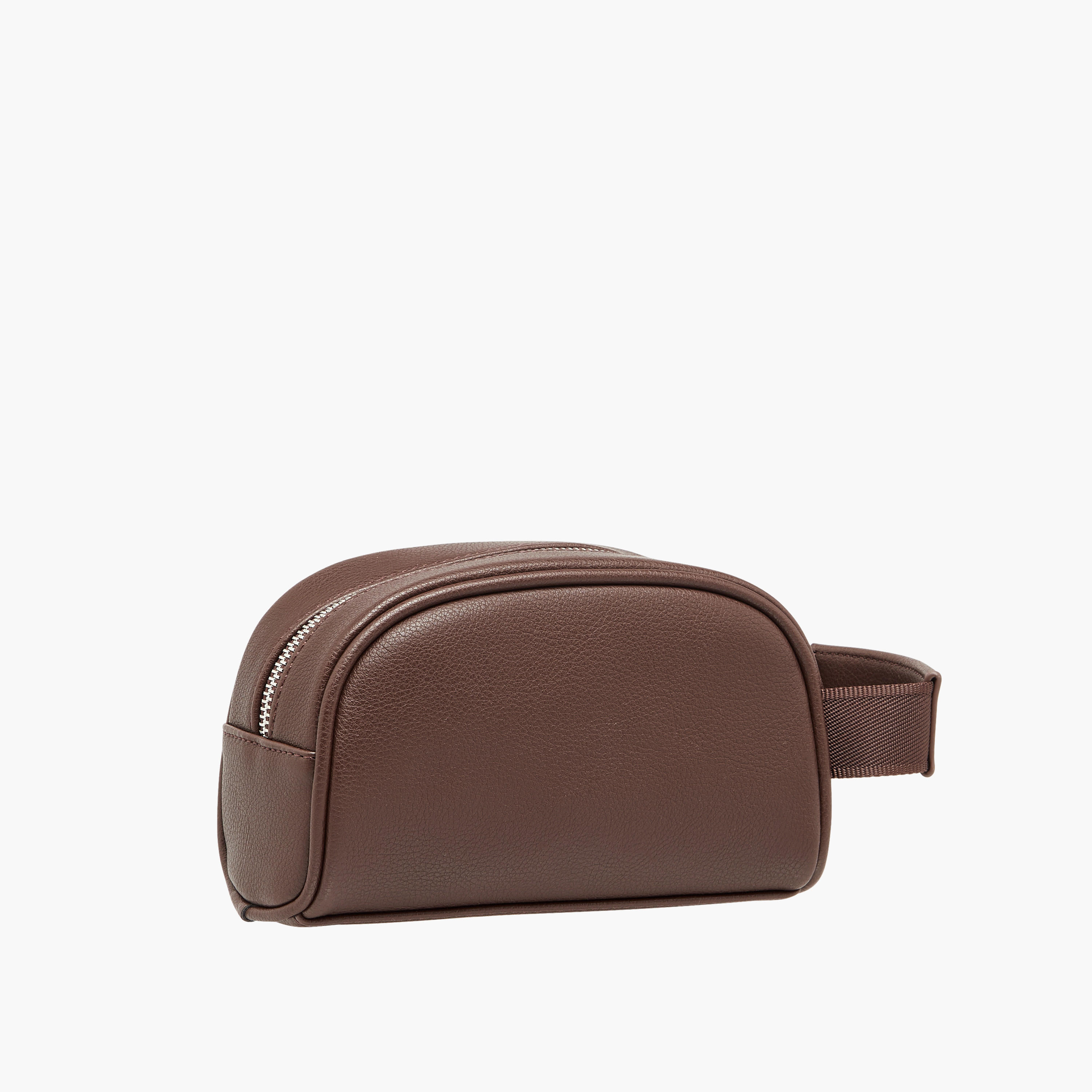 شنطة صغيرة بارزة الملمس بسحاب إغلاق وحزام معصم من دوتشيني-men-bags-image-3