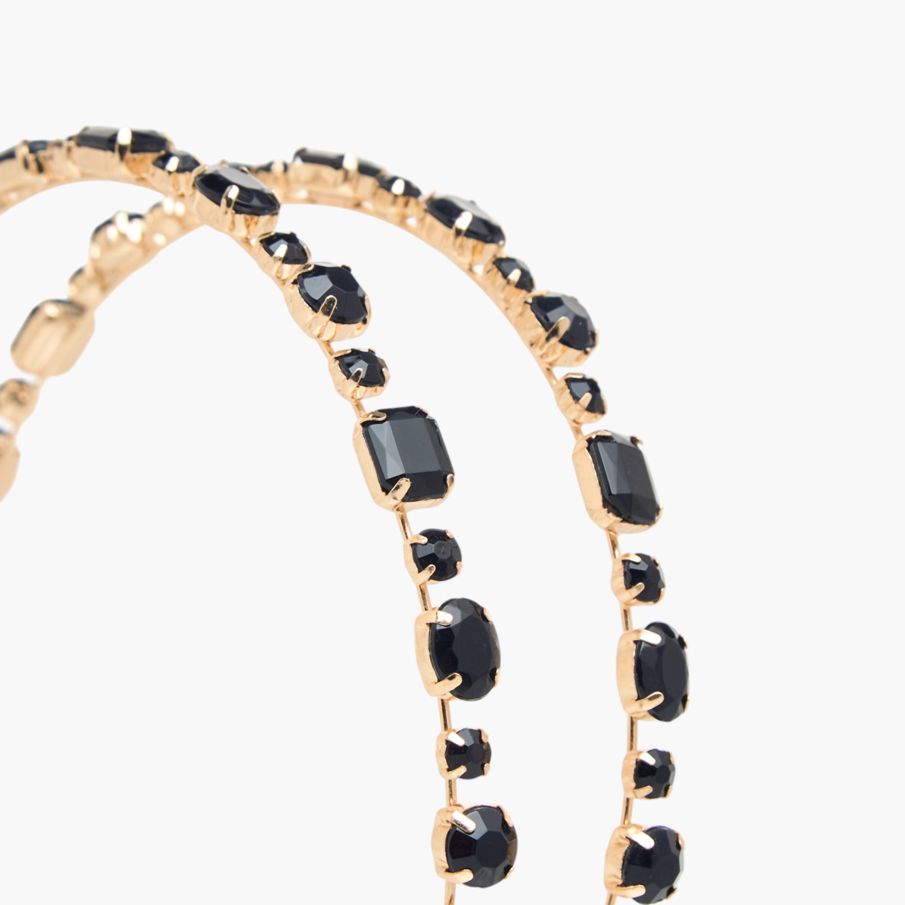 Diamante Embellished Hairband-women-hairaccessories-bands-image-4