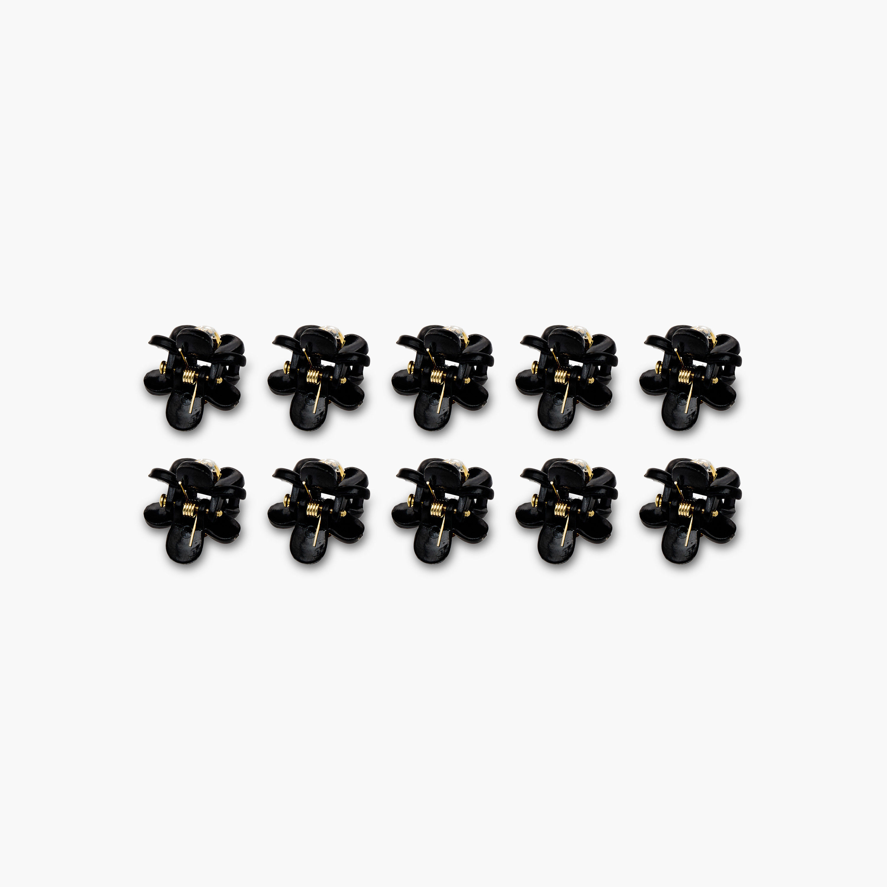 Embellished Floral Hair Clamp - Set of 10-women-hairaccessories-clamps-image-3