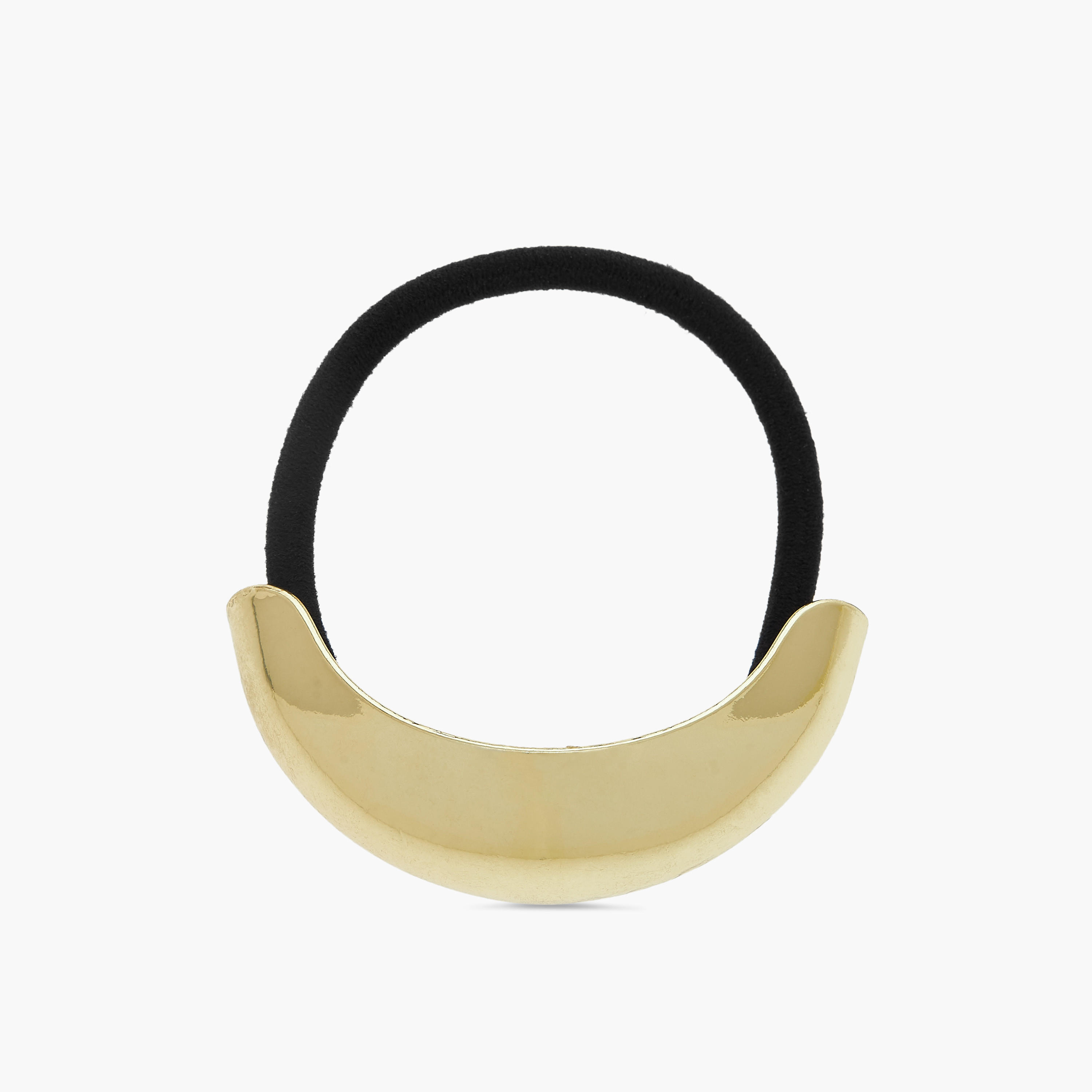 ربطة شعر مطاطية بتفاصيل زينة ميتالك-women-hairaccessories-scrunchies-image-2