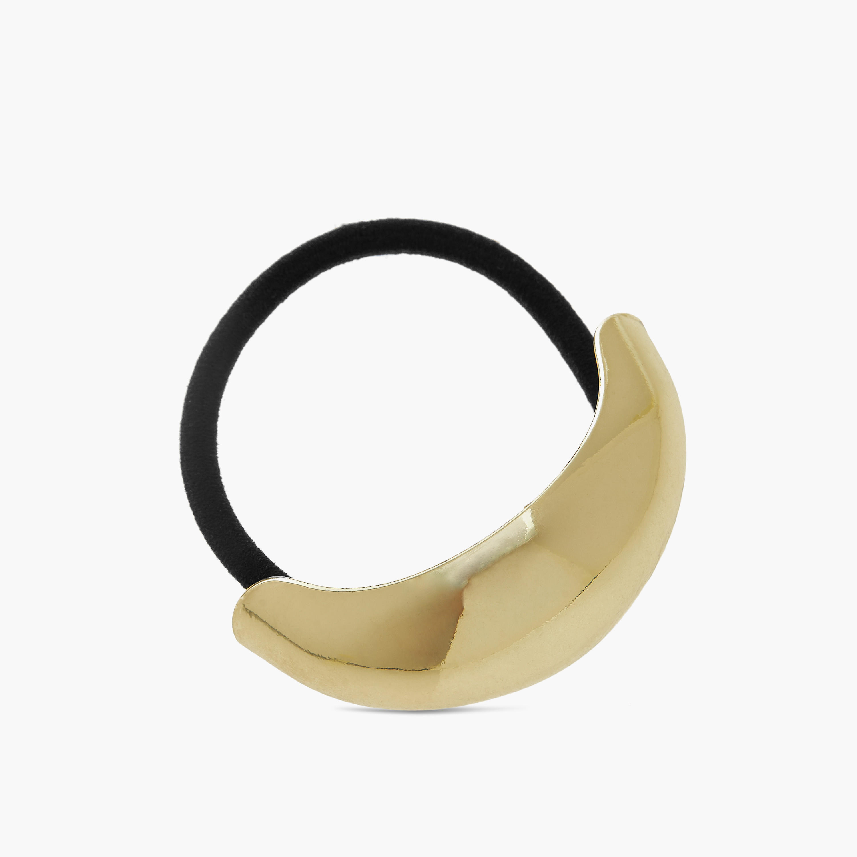 ربطة شعر مطاطية بتفاصيل زينة ميتالك-women-hairaccessories-scrunchies-image-3