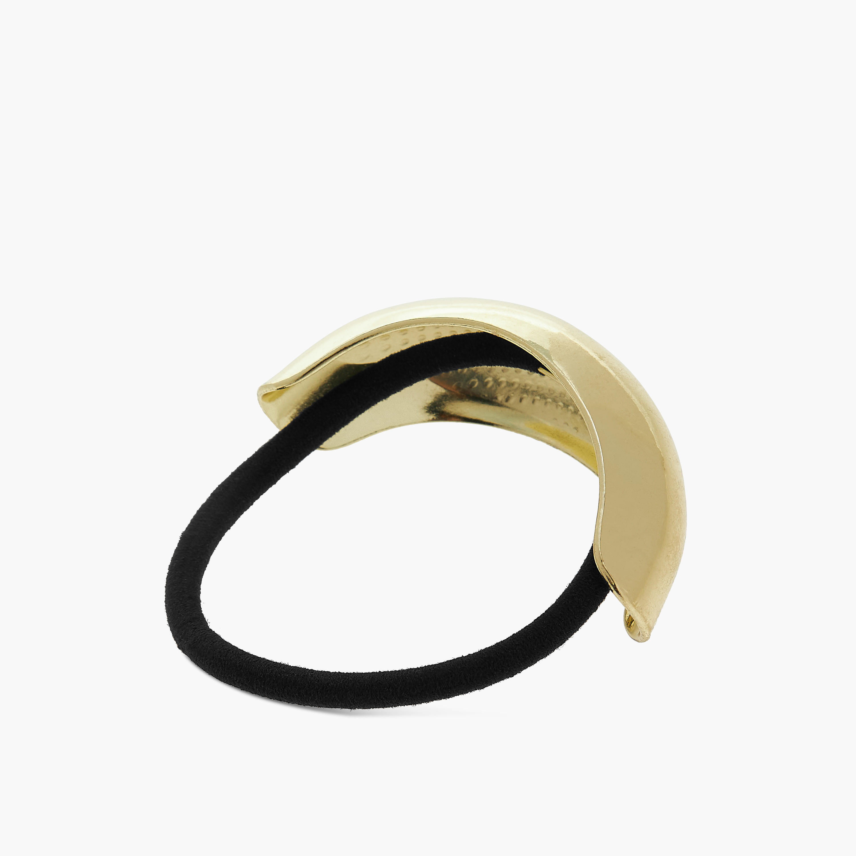 ربطة شعر مطاطية بتفاصيل زينة ميتالك-women-hairaccessories-scrunchies-image-4