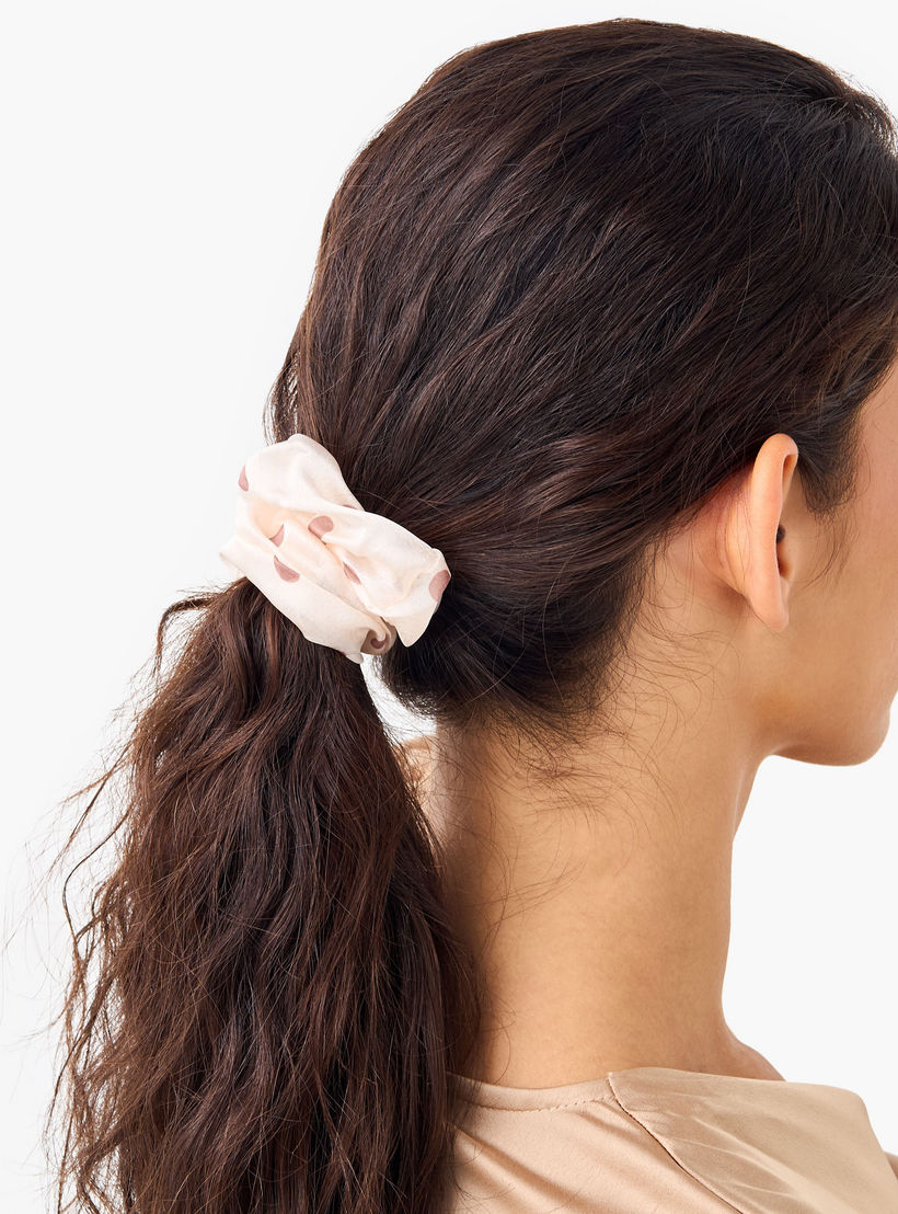 Assorted Elasticated Hair Scrunchie - Set of 3-women-hairaccessories-scrunchies-image-2