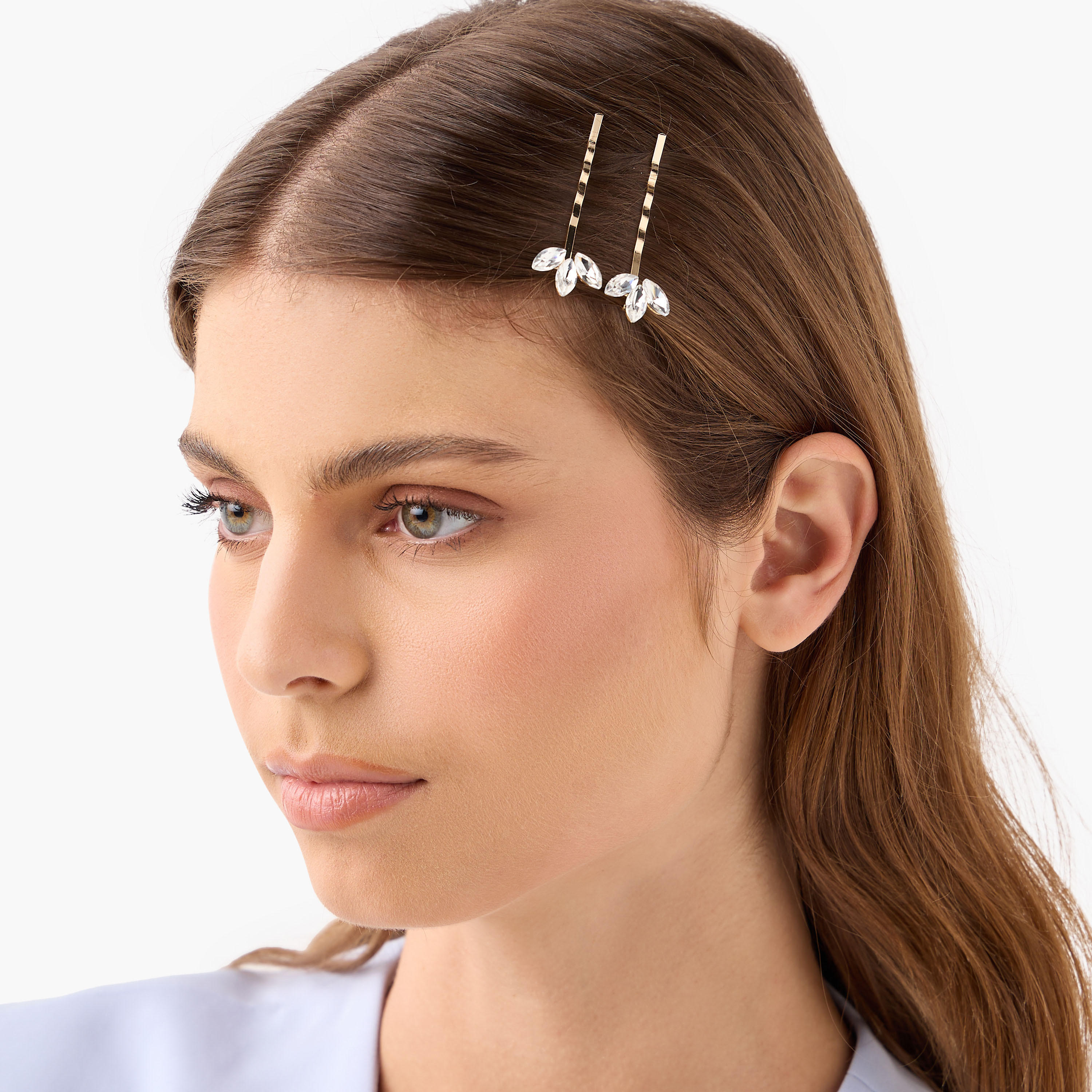 Stone Embellished Hair Pin - Set of 2-women-hairaccessories-hairpins-image-2