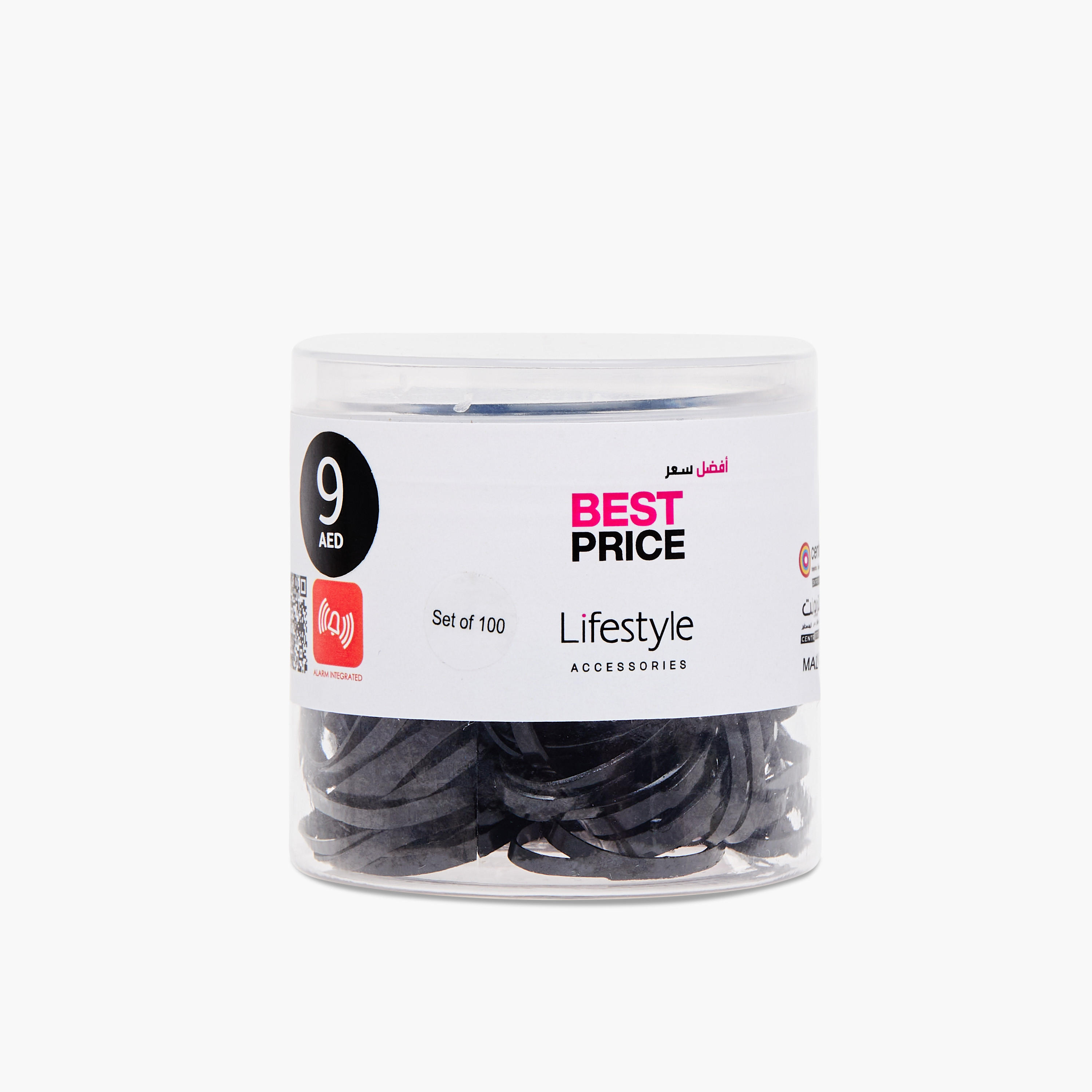 Solid Hair Tie - Set of 100-women-hairaccessories-scrunchies-image-1