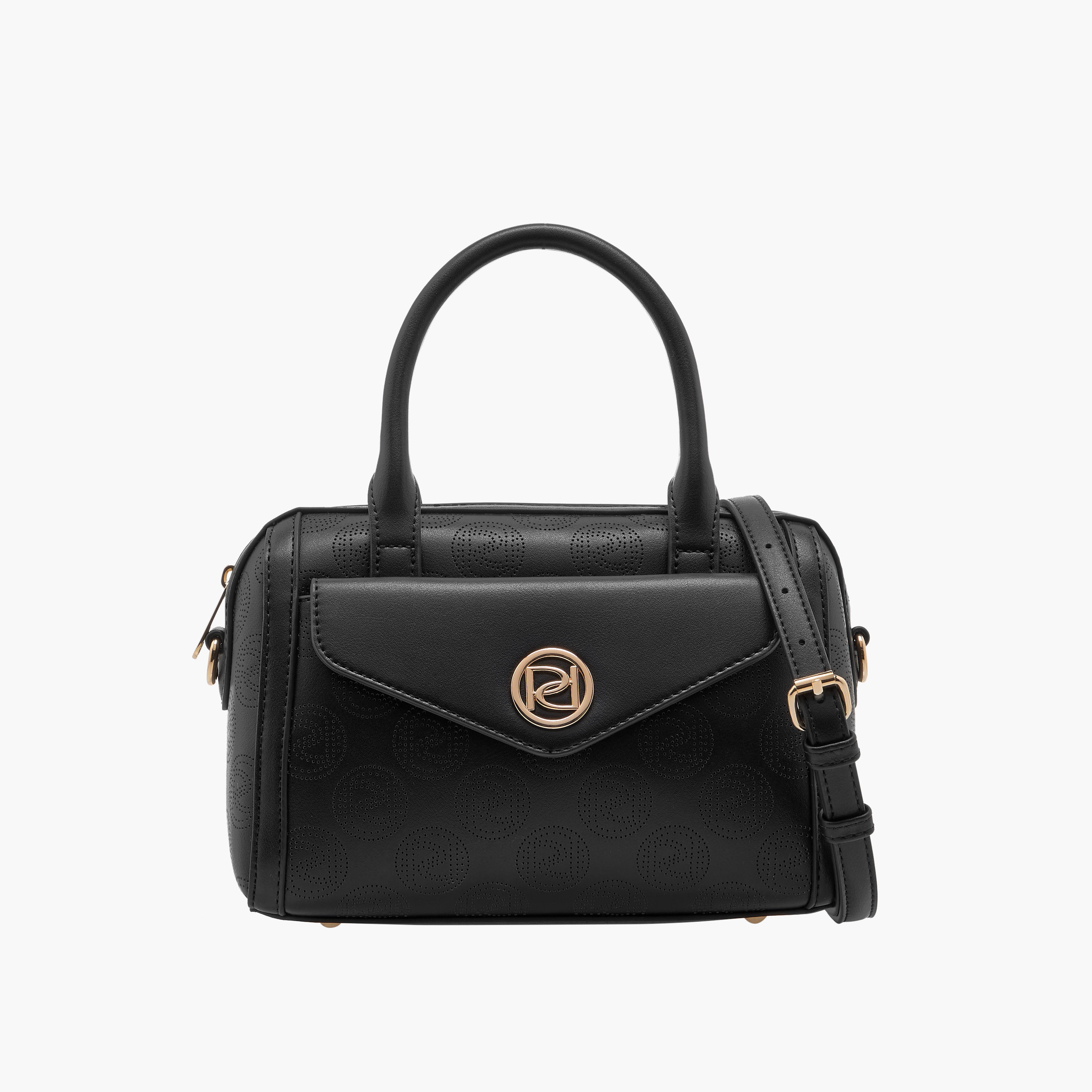شنطة توتي بتفاصيل مونوجرام وبمقبض مزدوج وسحاب إغلاق من بابريكا-women-bagsandwallets-handbags-image-1