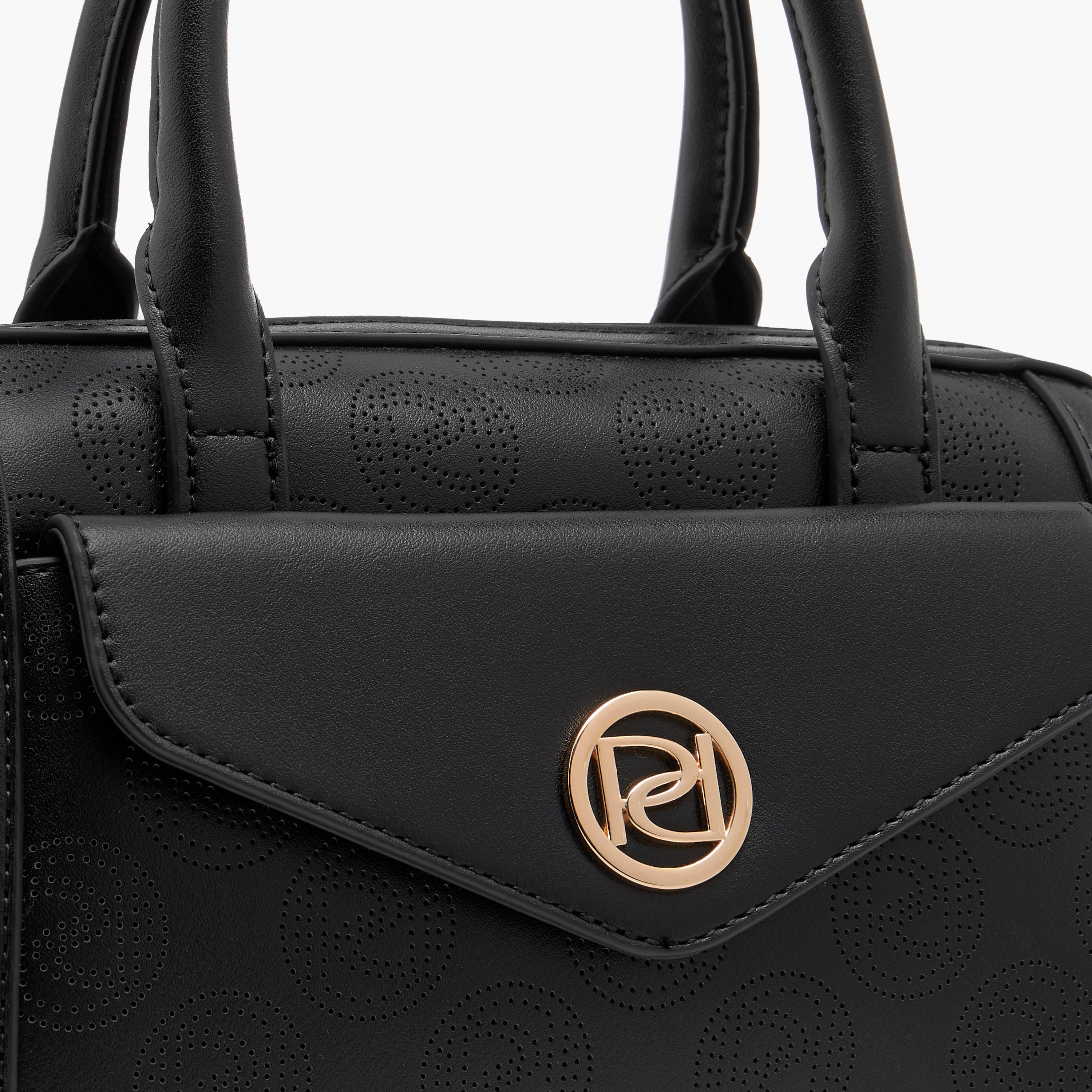 شنطة توتي بتفاصيل مونوجرام وبمقبض مزدوج وسحاب إغلاق من بابريكا-women-bagsandwallets-handbags-image-4