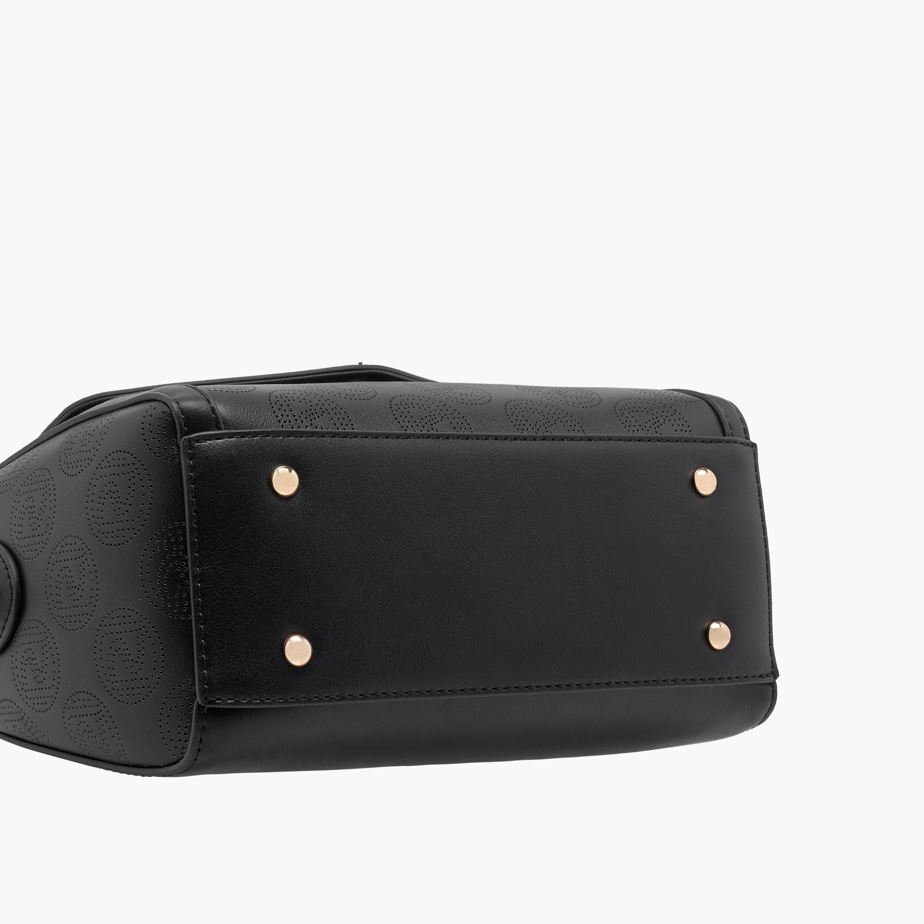 شنطة توتي بتفاصيل مونوجرام وبمقبض مزدوج وسحاب إغلاق من بابريكا-women-bagsandwallets-handbags-image-6