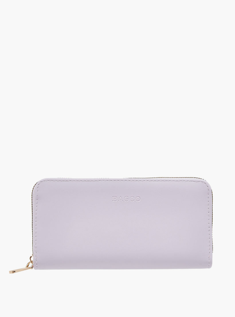 Bagco Textured Tote Bag and Zip Around Wallet Set-women-bagsandwallets-handbags-image-6