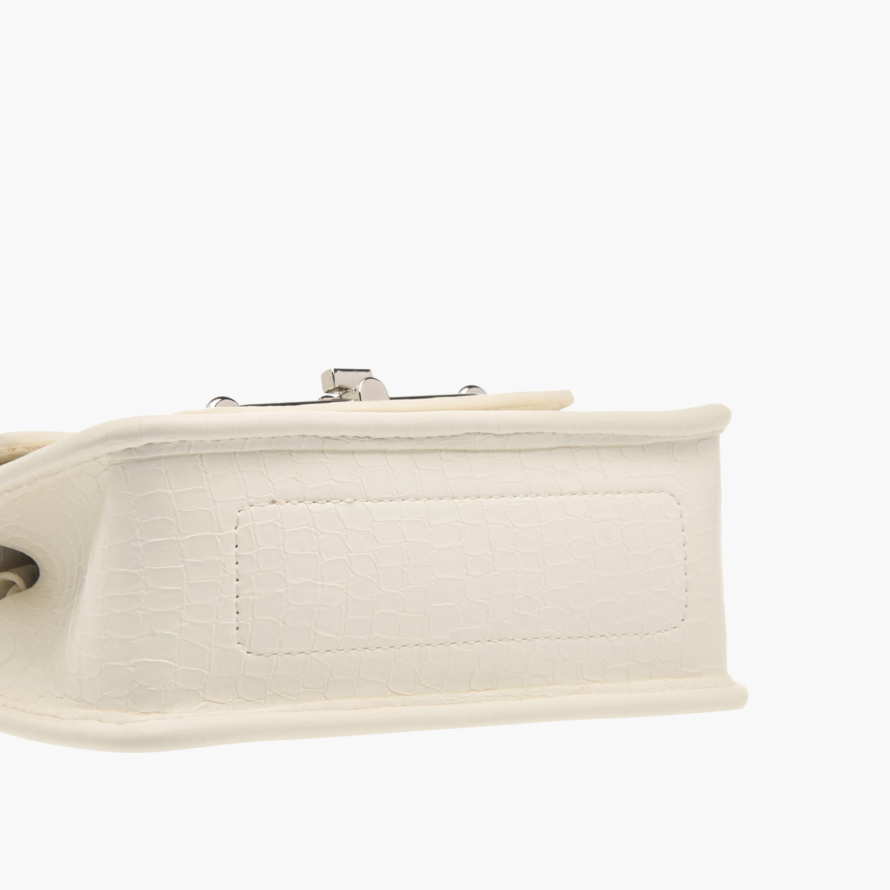 Bagco Textured Crossbody Bag with Adjustable Strap and Wallet-women-bagsandwallets-handbags-image-9