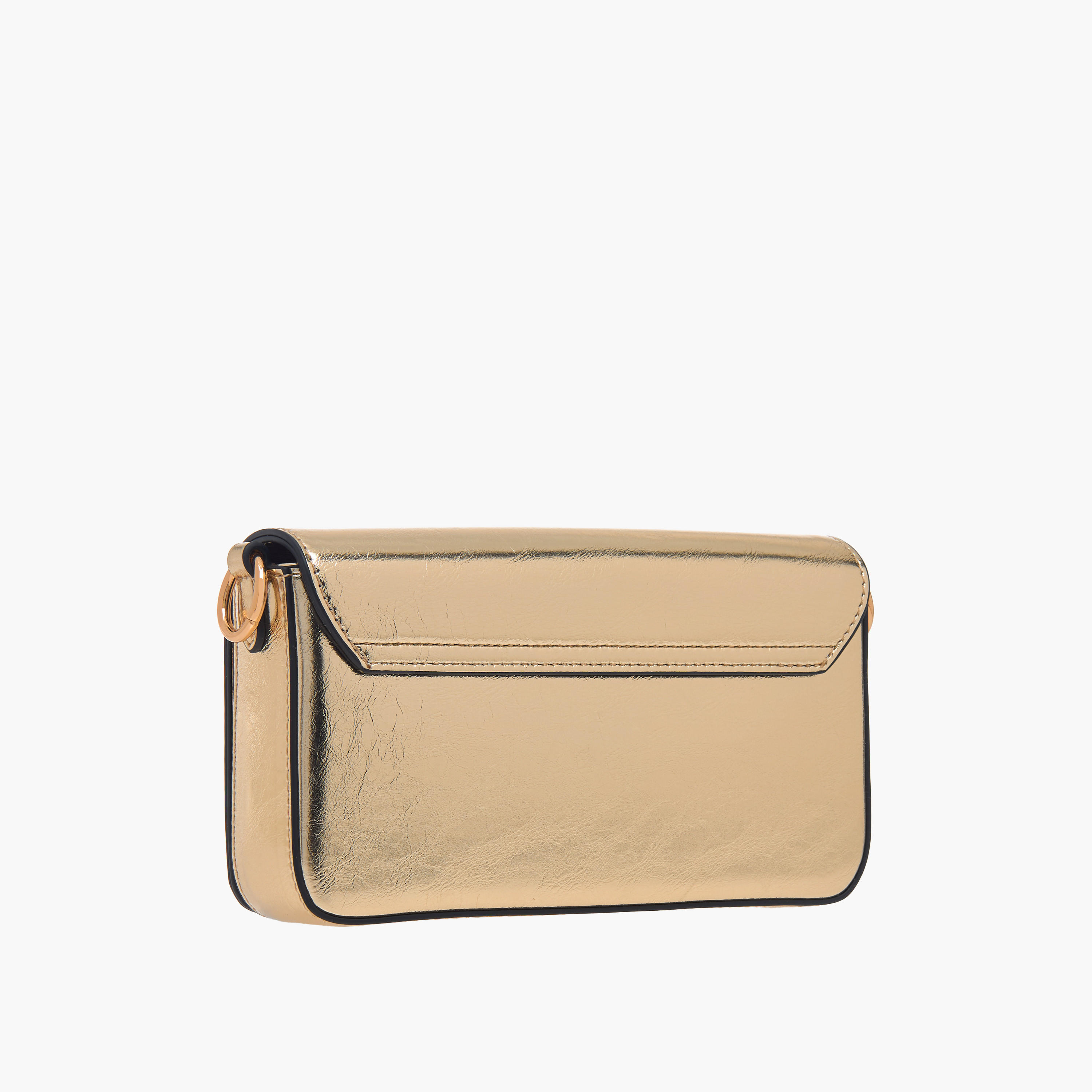 شنطة كروس بودي بحزام سلسلة وطية إغلاق وتفاصيل شعار من بابريكا-women-bagsandwallets-handbags-image-3