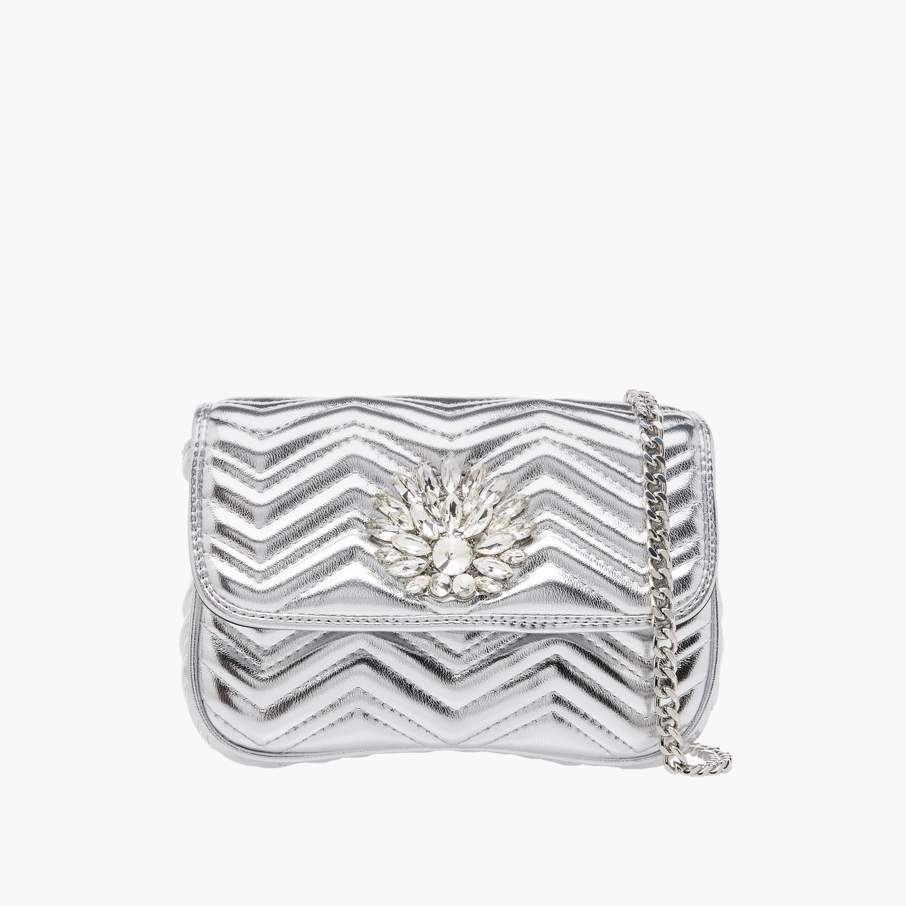 شنطة كروس بودي مزينة بحزام سلسلة وطية إغلاق من بابريكا-women-bagsandwallets-handbags-image-9