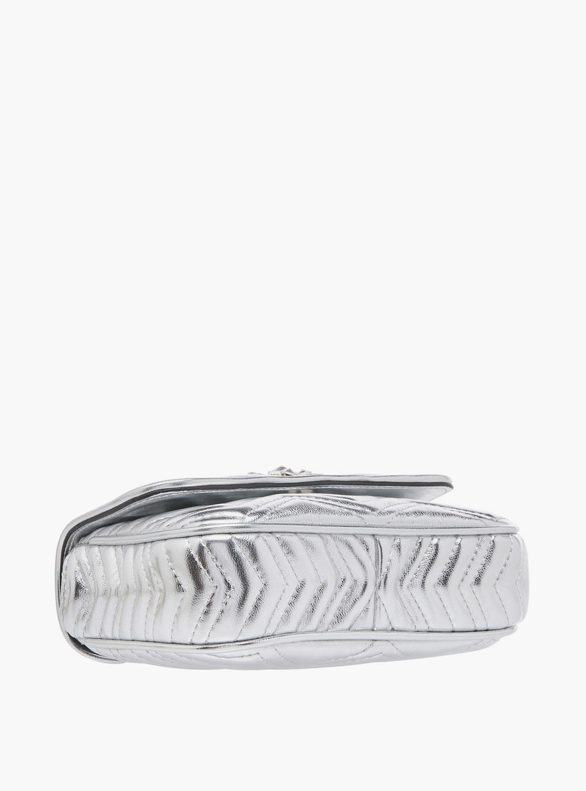 Paprika Embellished Crossbody Bag with Chain Strap and Flap Closure-women-bagsandwallets-handbags-image-6