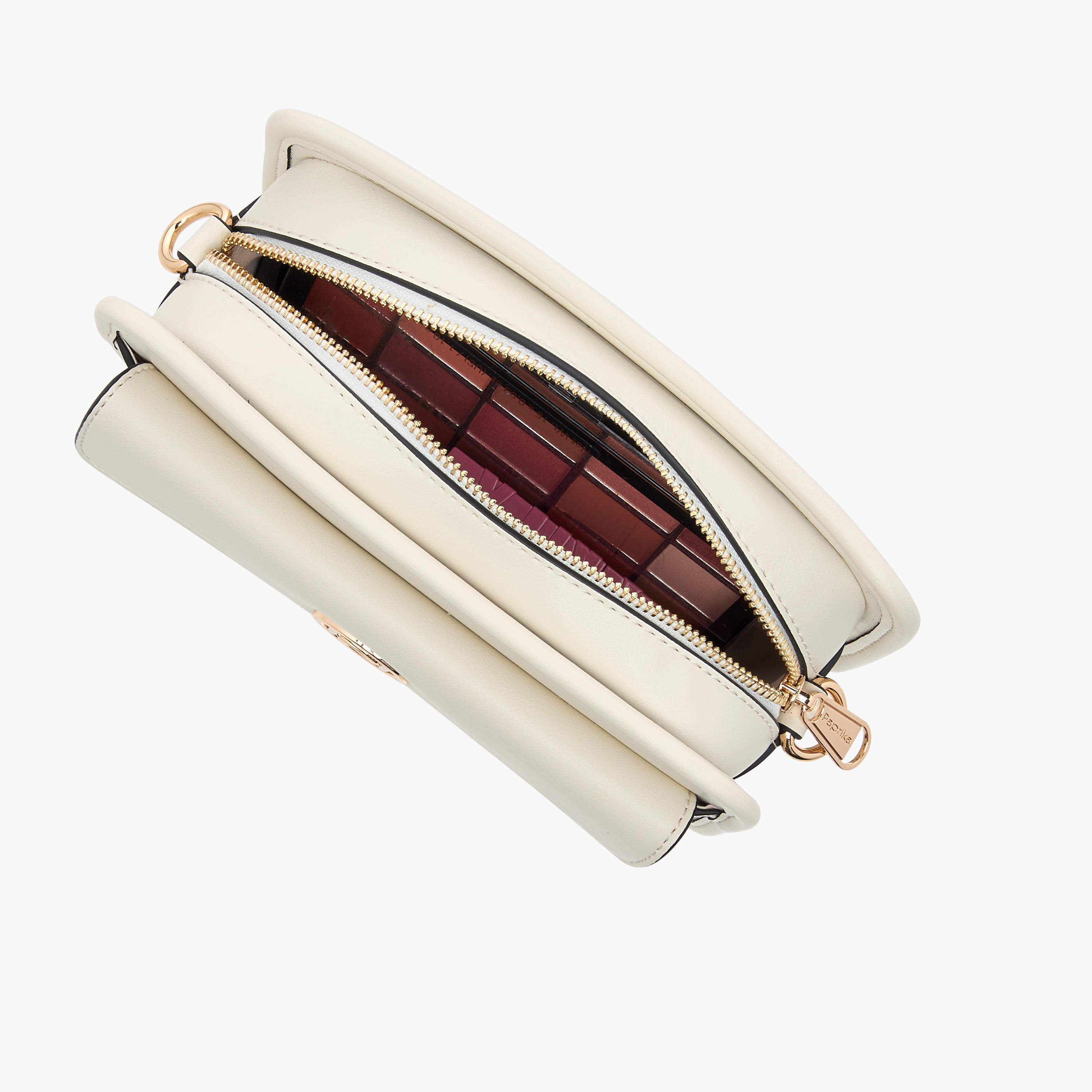 Paprika Metal Accent Crossbody Bag with Zip Closure and Detachable Strap-women-bagsandwallets-handbags-image-7