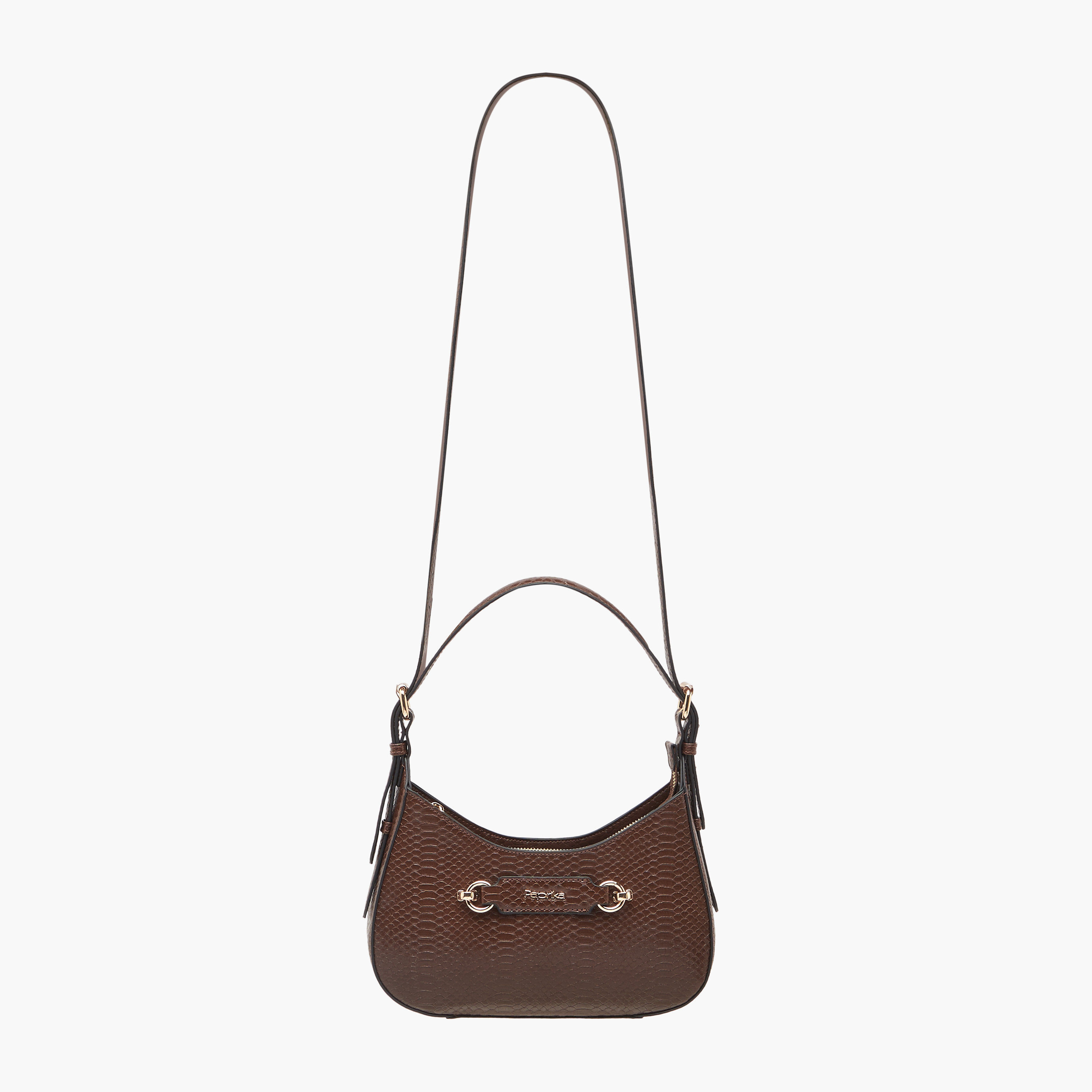 شنطة كتف بارزة الملمس بحزام قابل للفصل وسحّاب إغلاق من بابريكا-women-bagsandwallets-handbags-image-2
