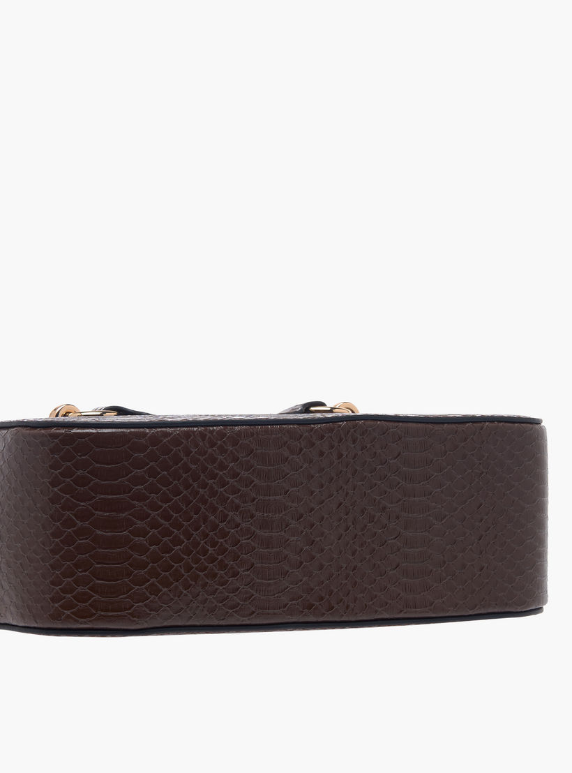 شنطة كروس بودي بارزة الملمس بحزام سلسلة وسحاب إغلاق من بابريكا-women-bagsandwallets-handbags-image-6